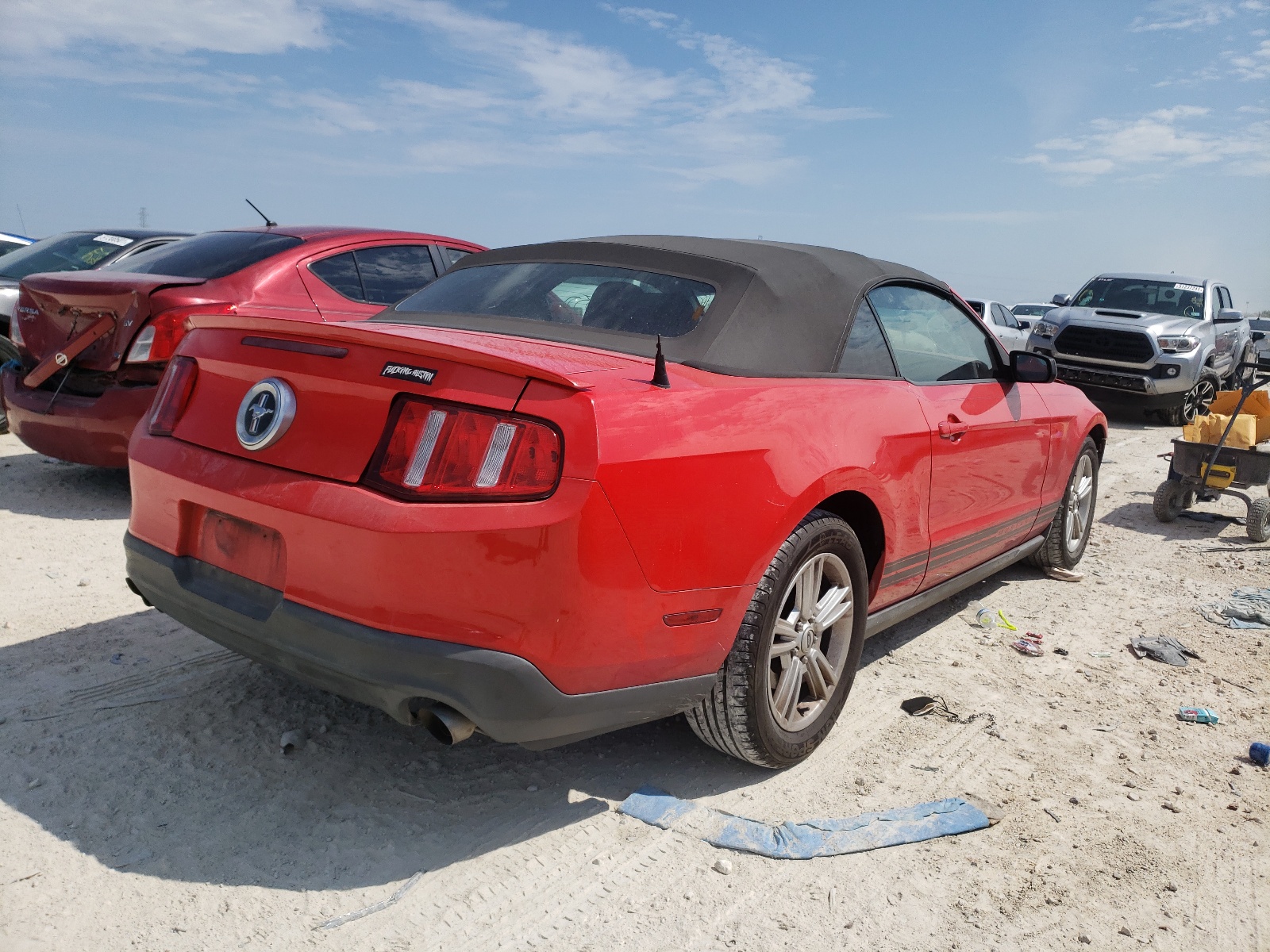 Photo 4 from auction – 2011 FORD MUSTANG with VIN 1ZVBP8EM5B5116764