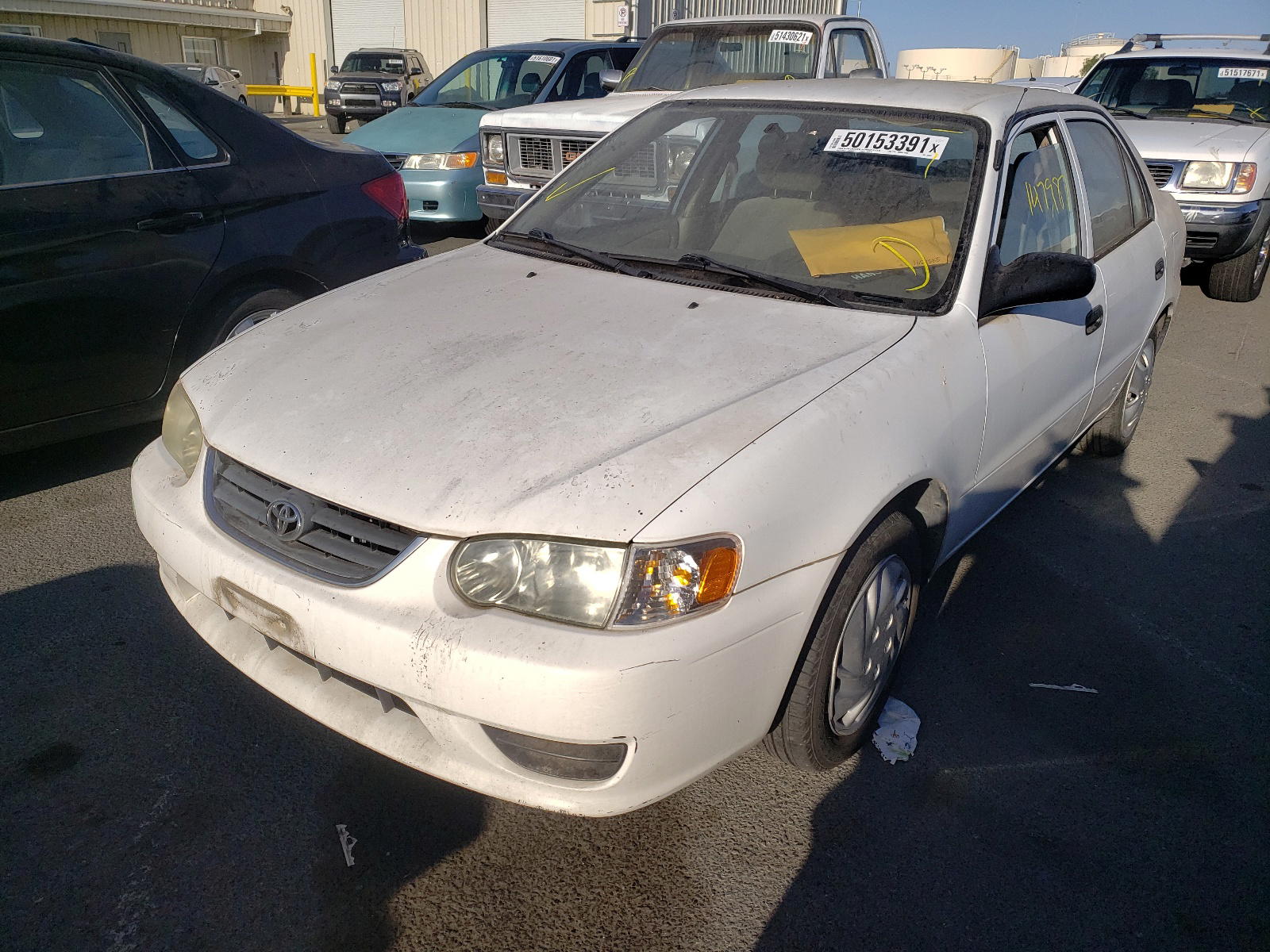 Photo 2 from auction – 2002 TOYOTA COROLLA CE with VIN 1NXBR12E02Z609917