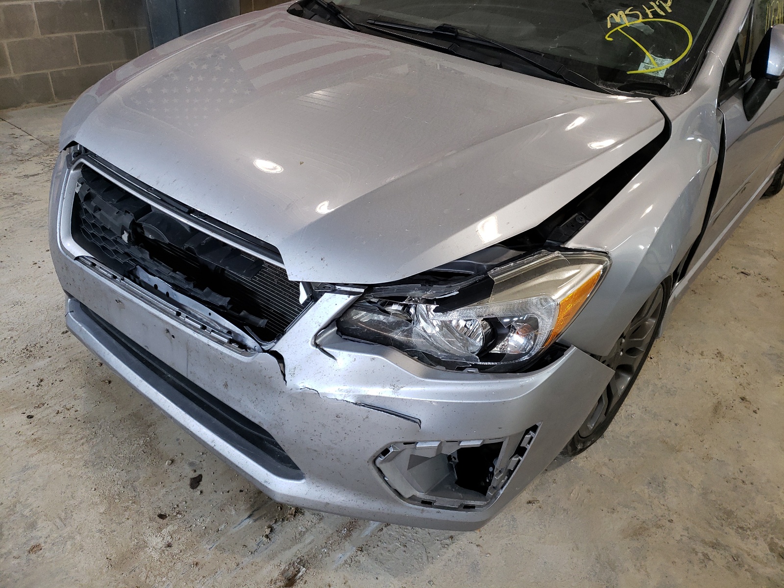 Photo 9 from auction – 2013 SUBARU IMPREZA SP with VIN JF1GPAL61DH200642