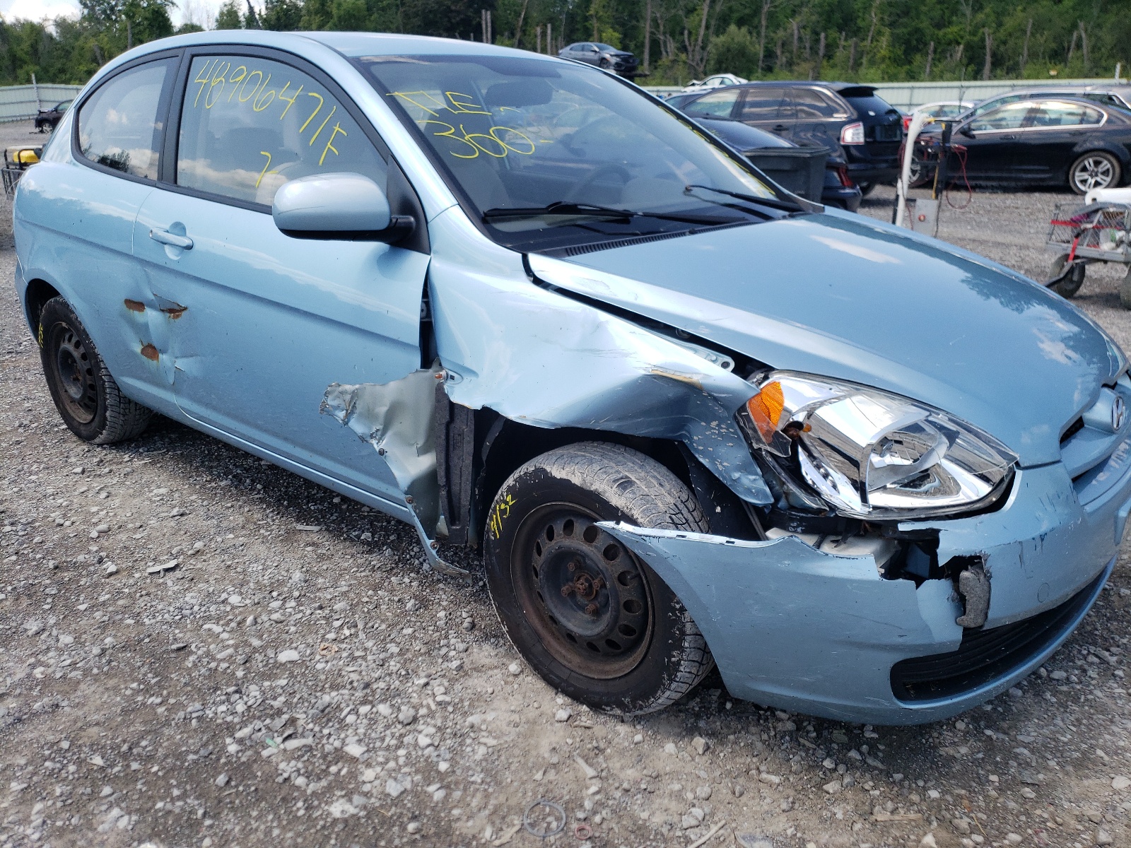 Photo 9 from auction – 2010 HYUNDAI ACCENT BLU with VIN KMHCM3AC7AU175900