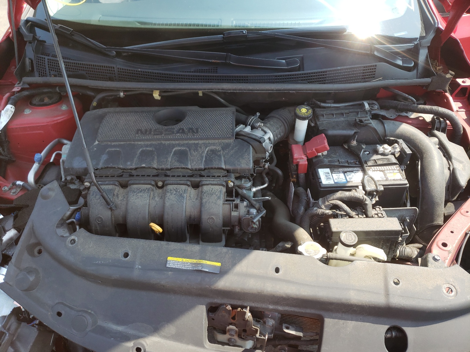 Photo 7 from auction – 2016 NISSAN SENTRA S with VIN 3N1AB7AP4GY339057
