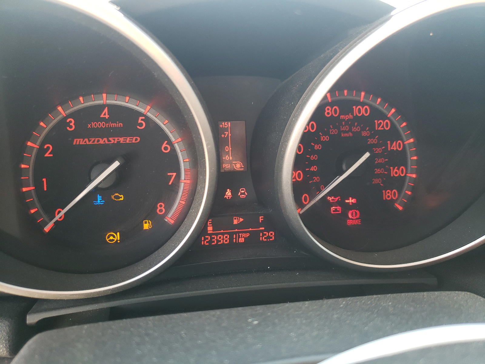 Photo 8 from auction – 2011 MAZDA SPEED 3 with VIN JM1BL1K41B1445768