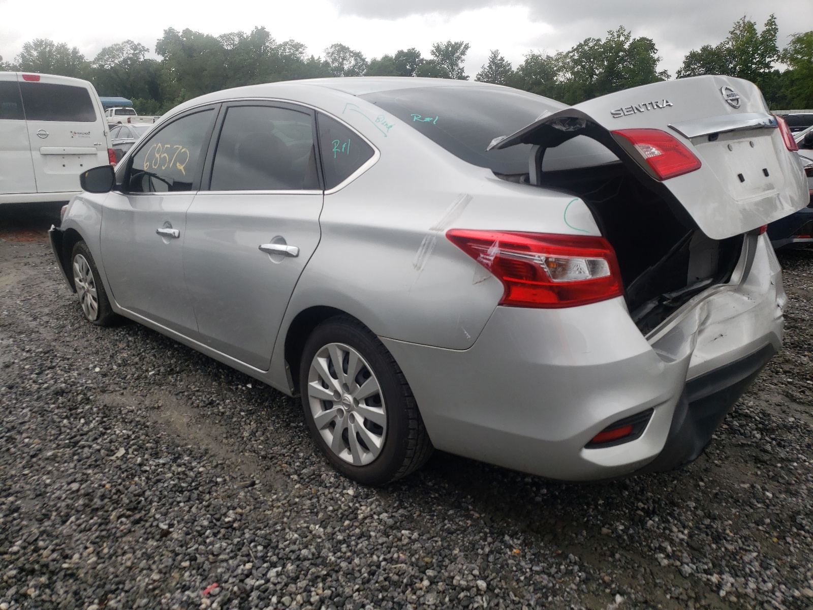 Photo 3 from auction – 2018 NISSAN SENTRA S with VIN 3N1AB7AP2JY325875
