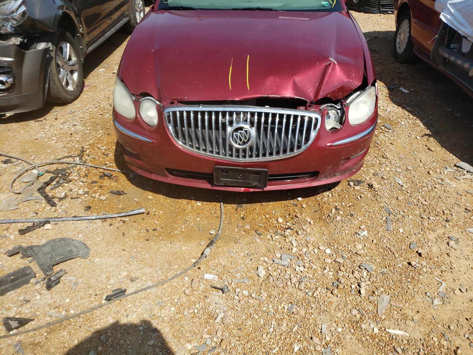 Photo 9 from auction – 2008 BUICK LACROSSE C with VIN 2G4WD582X81363760