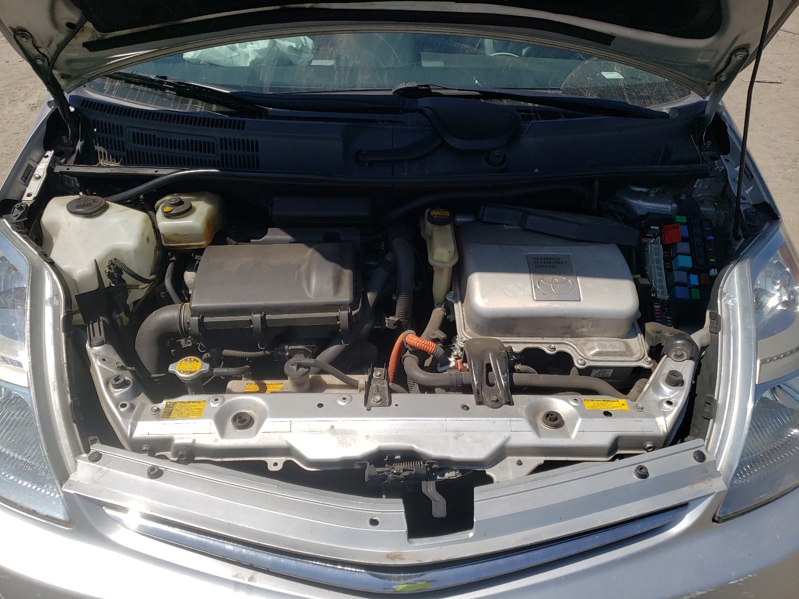 Photo 12 from auction – 2007 TOYOTA PRIUS with VIN JTDKB20U877662119
