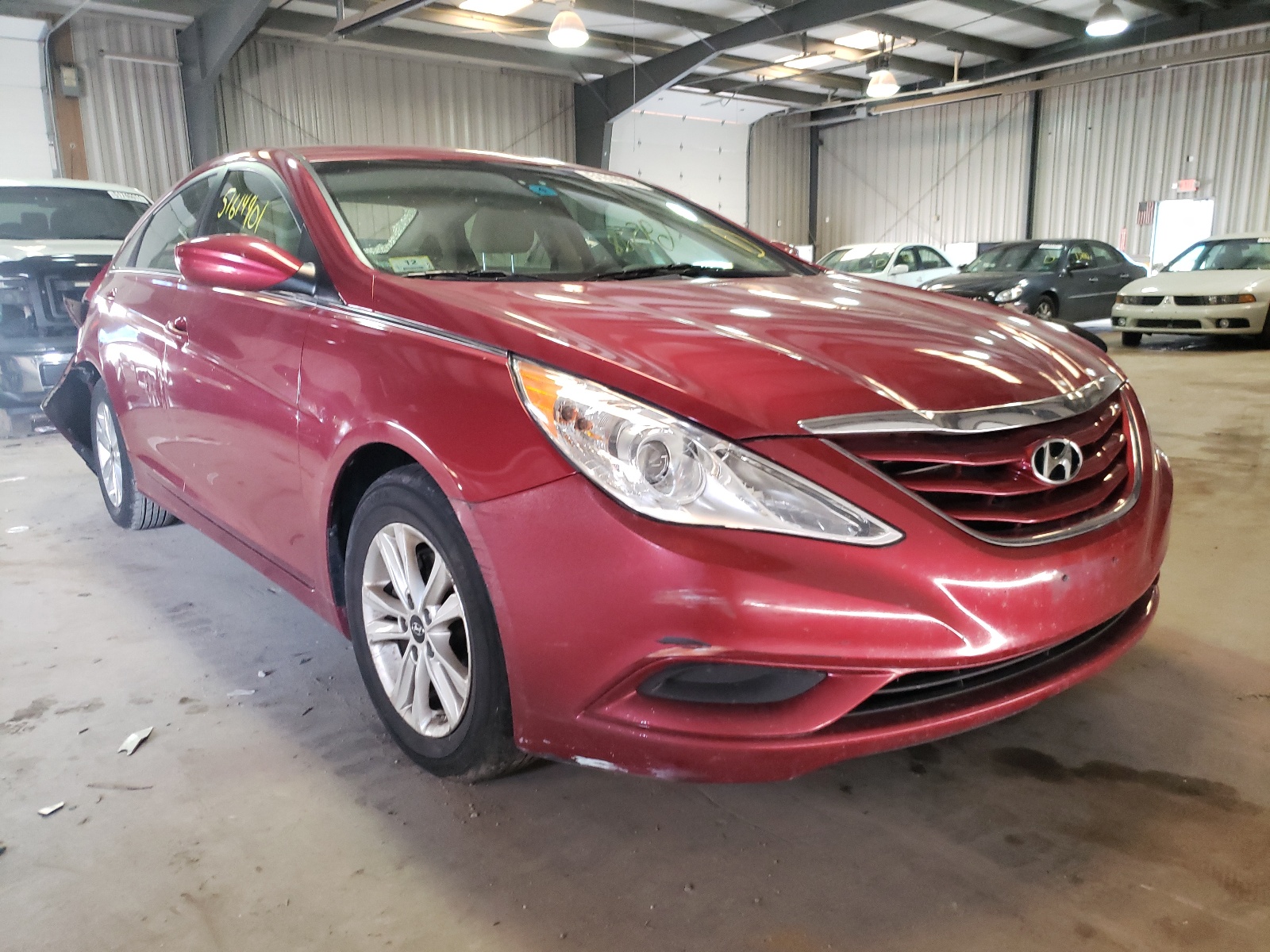 Photo 1 from auction – 2012 HYUNDAI SONATA GLS with VIN 5NPEB4AC6CH441543