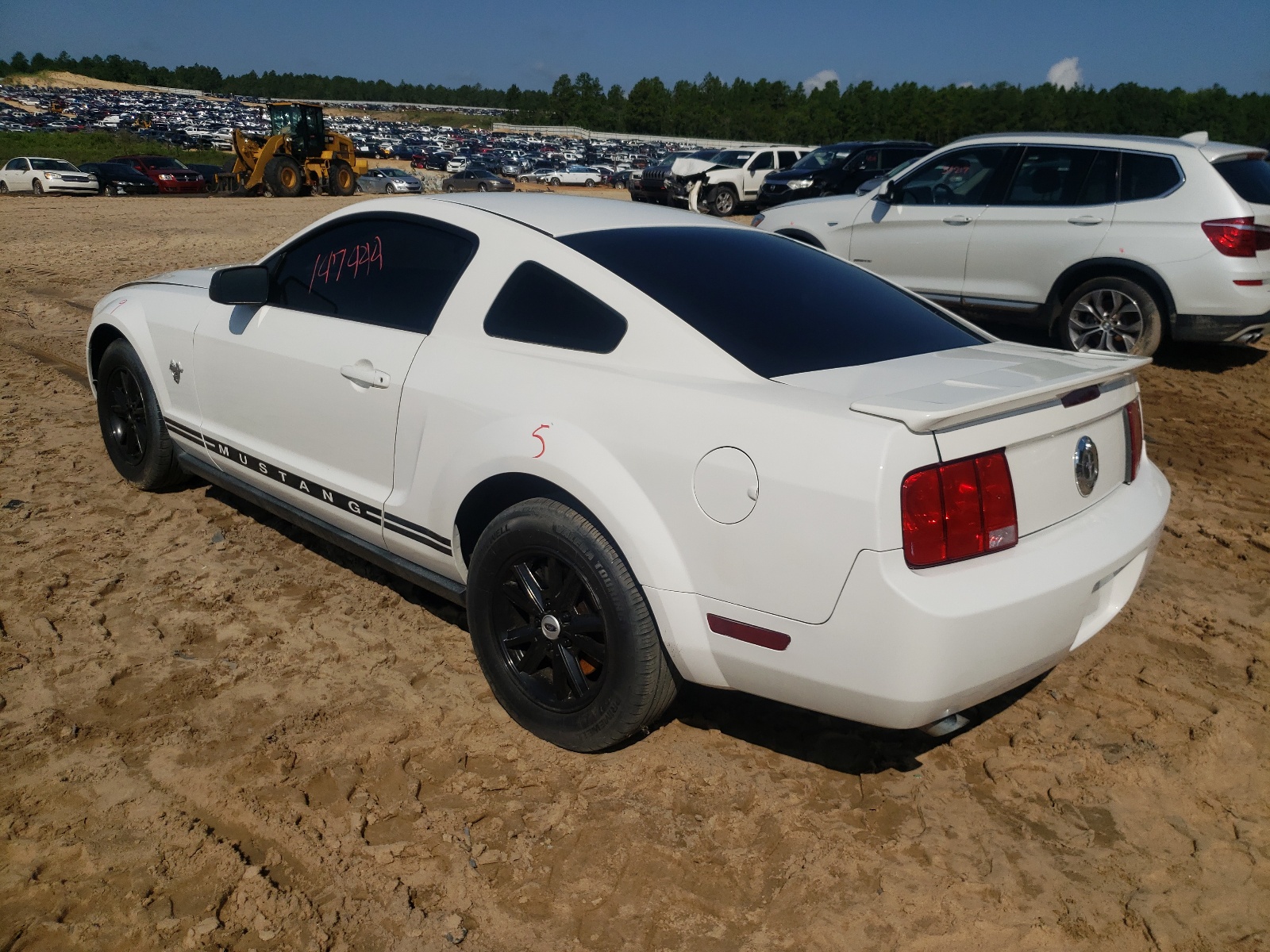 Photo 3 from auction – 2009 FORD MUSTANG with VIN 1ZVHT80N895115155