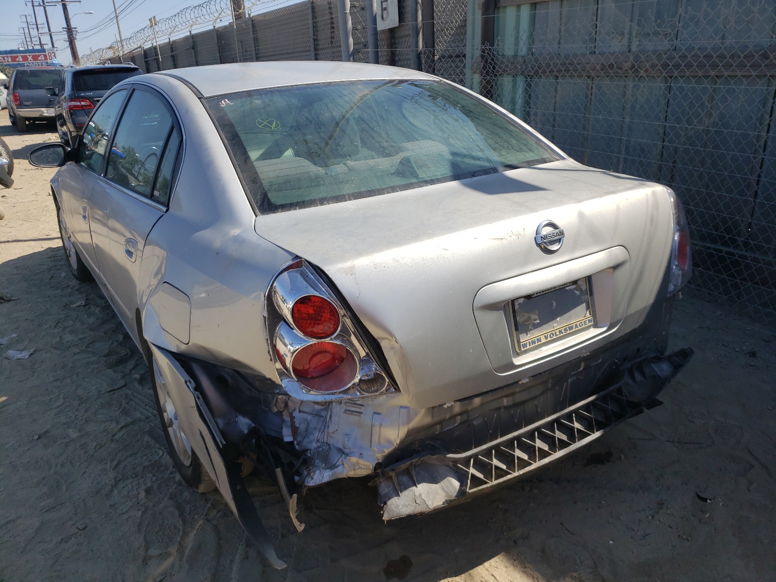 Photo 3 from auction – 2006 NISSAN ALTIMA with VIN 1N4AL11D56N360952