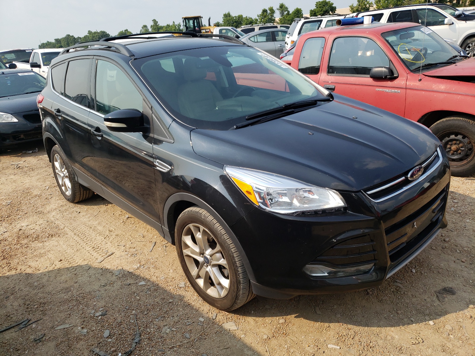 FORD ESCAPE SEL 2013 with VIN 1FMCU0H98DUB31126 - Photo from auction