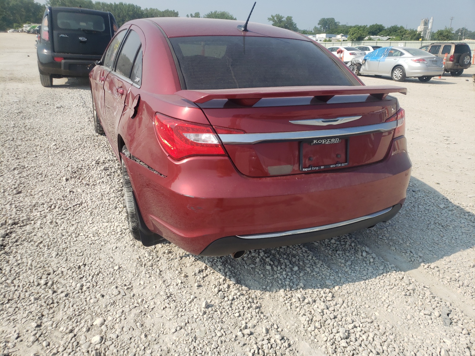 Photo 3 from auction – 2012 CHRYSLER 200 TOURIN with VIN 1C3CCBBG4CN306057