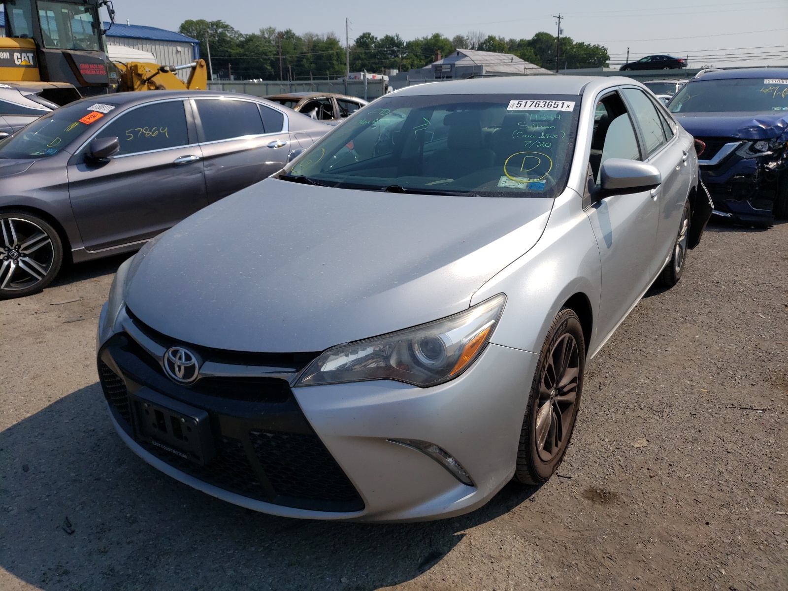 Photo 2 from auction – 2015 TOYOTA CAMRY LE with VIN 4T1BF1FK6FU477051