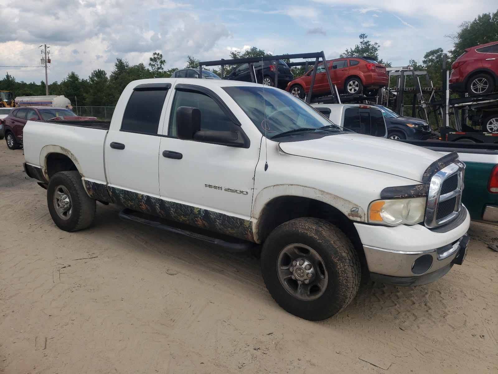 Photo 9 from auction – 2004 DODGE RAM 2500 S with VIN 3D7KU28C64G278464
