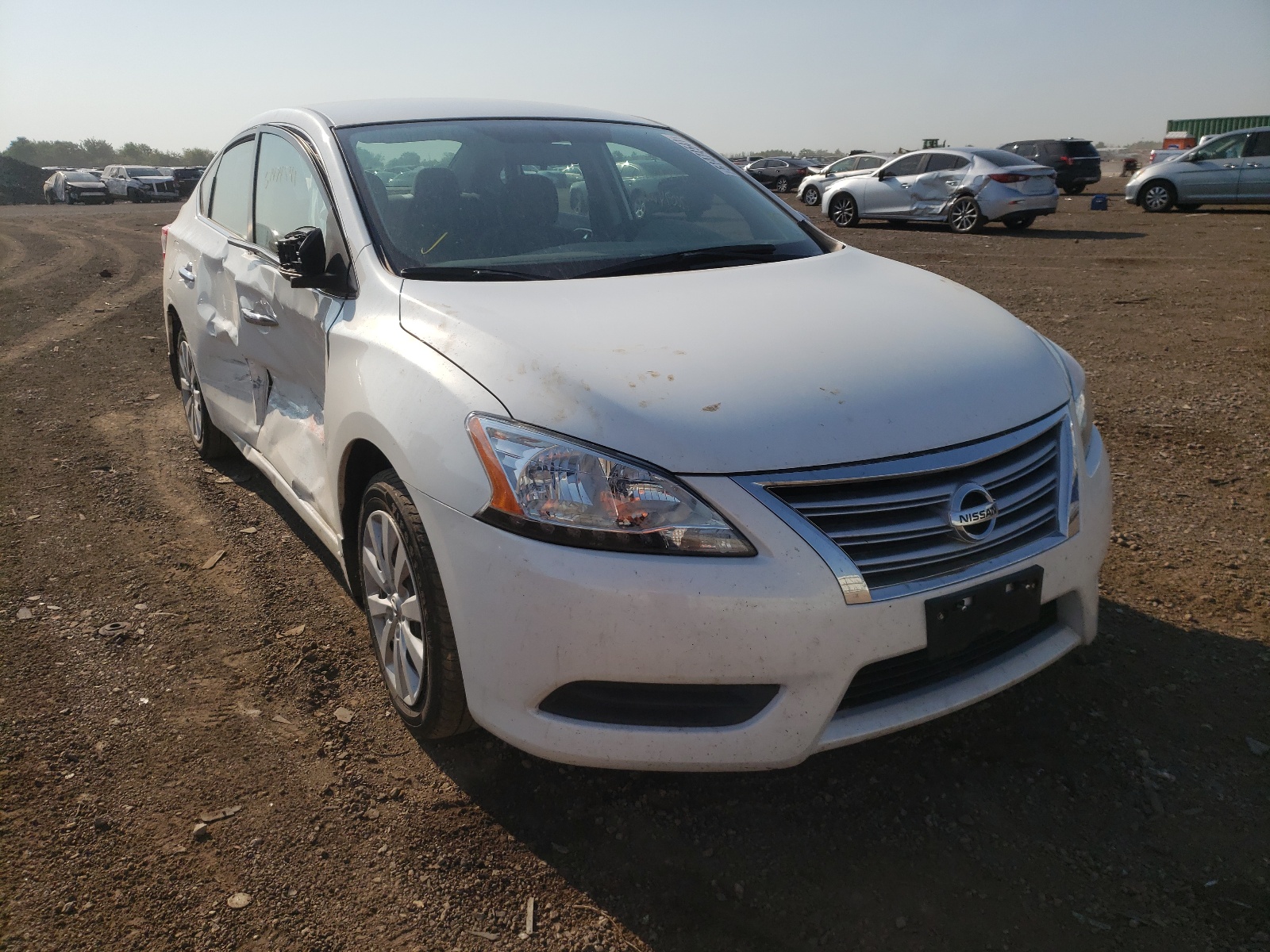 NISSAN SENTRA S 2013 with VIN 3N1AB7AP3DL622865 - Photo from auction