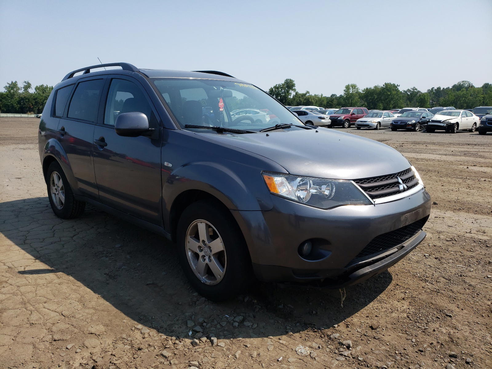 MITSUBISHI OUTLANDER 2007 with VIN JA4MT31X47U009366 - Photo from auction