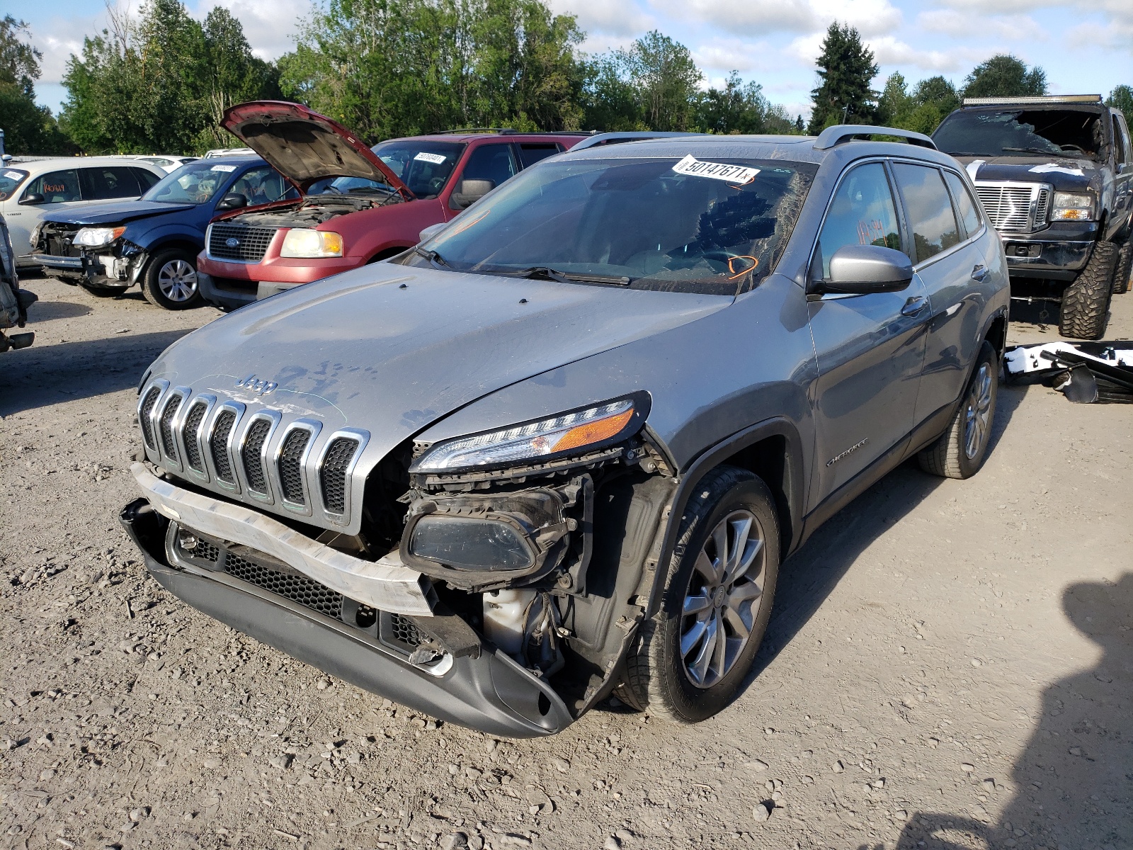 Photo 2 from auction – 2016 JEEP CHEROKEE L with VIN 1C4PJMDS7GW295944