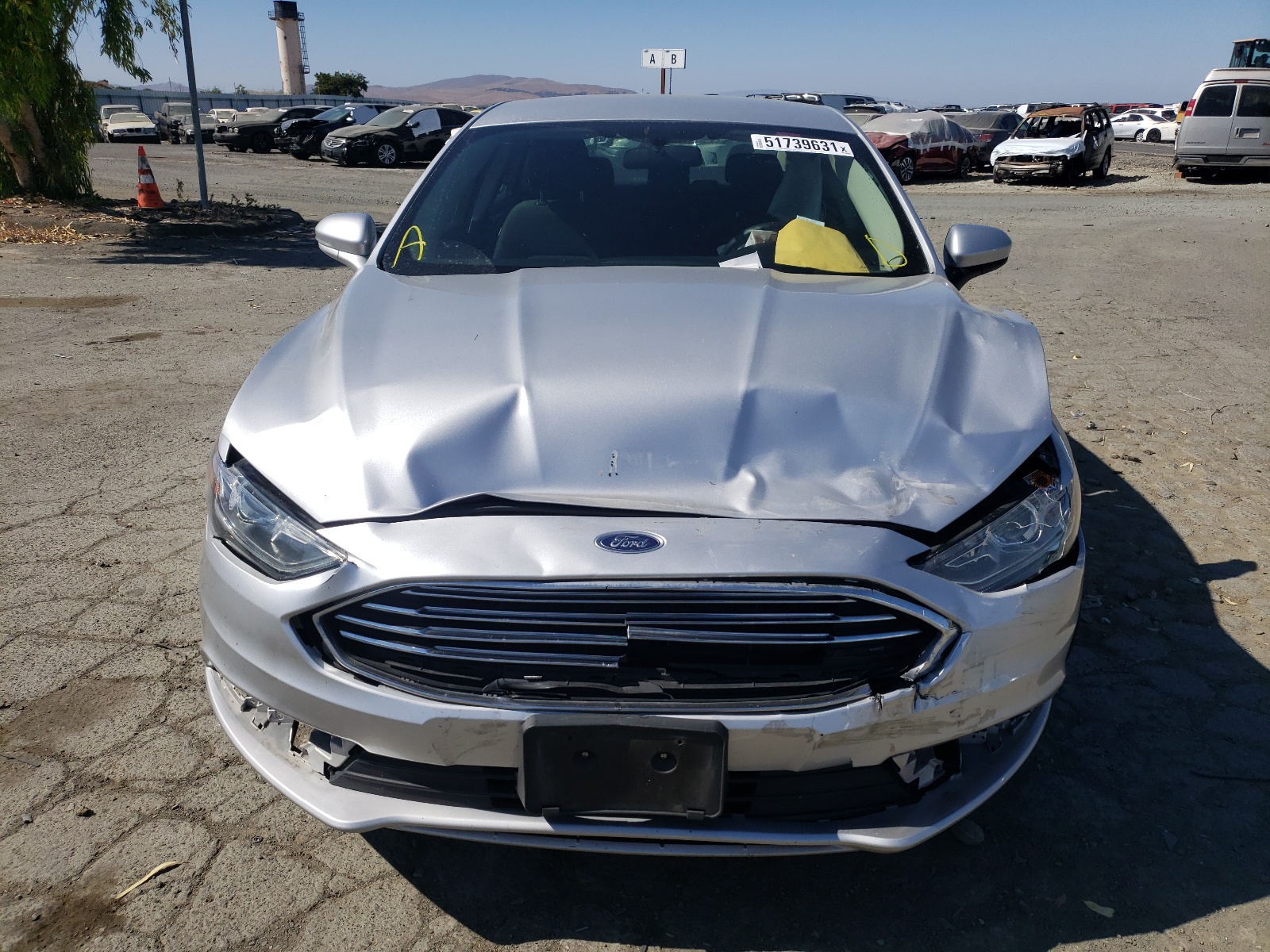 Photo 7 from auction – 2017 FORD FUSION SE with VIN 3FA6P0LU8HR314131