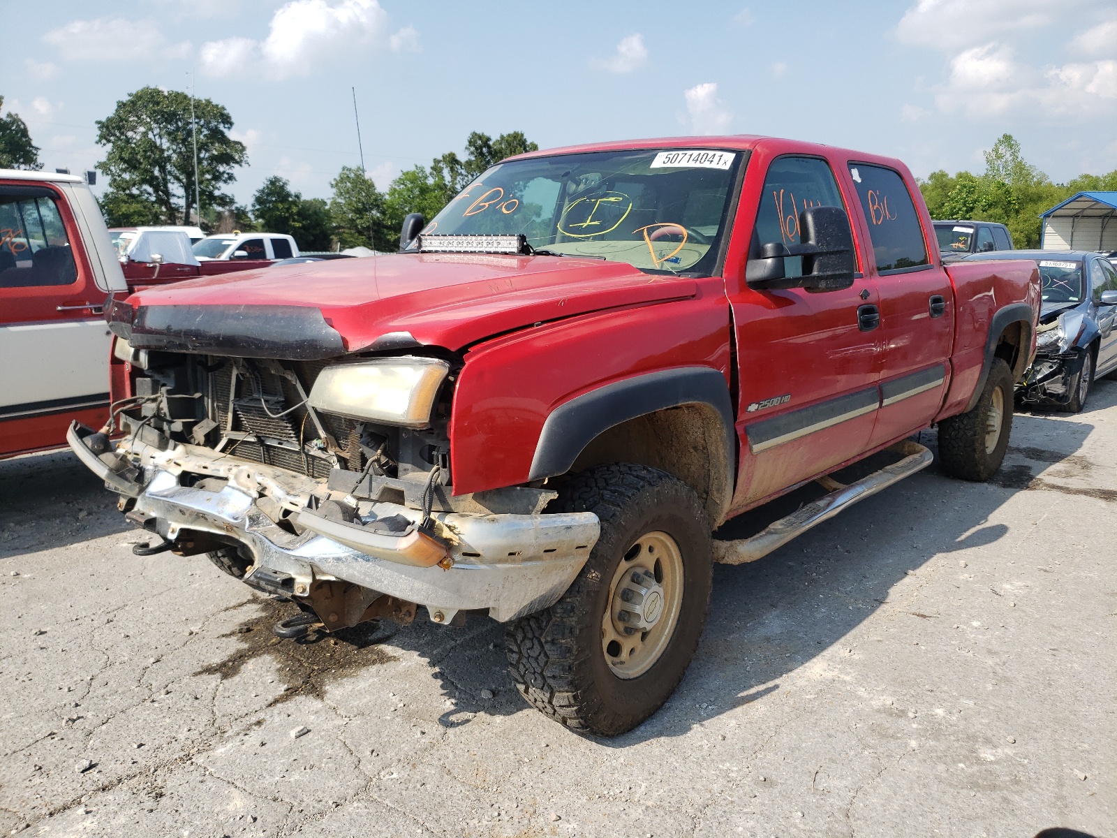 Photo 2 from auction – 2006 CHEVROLET SILVERADO with VIN 1GCHK23U36F261409
