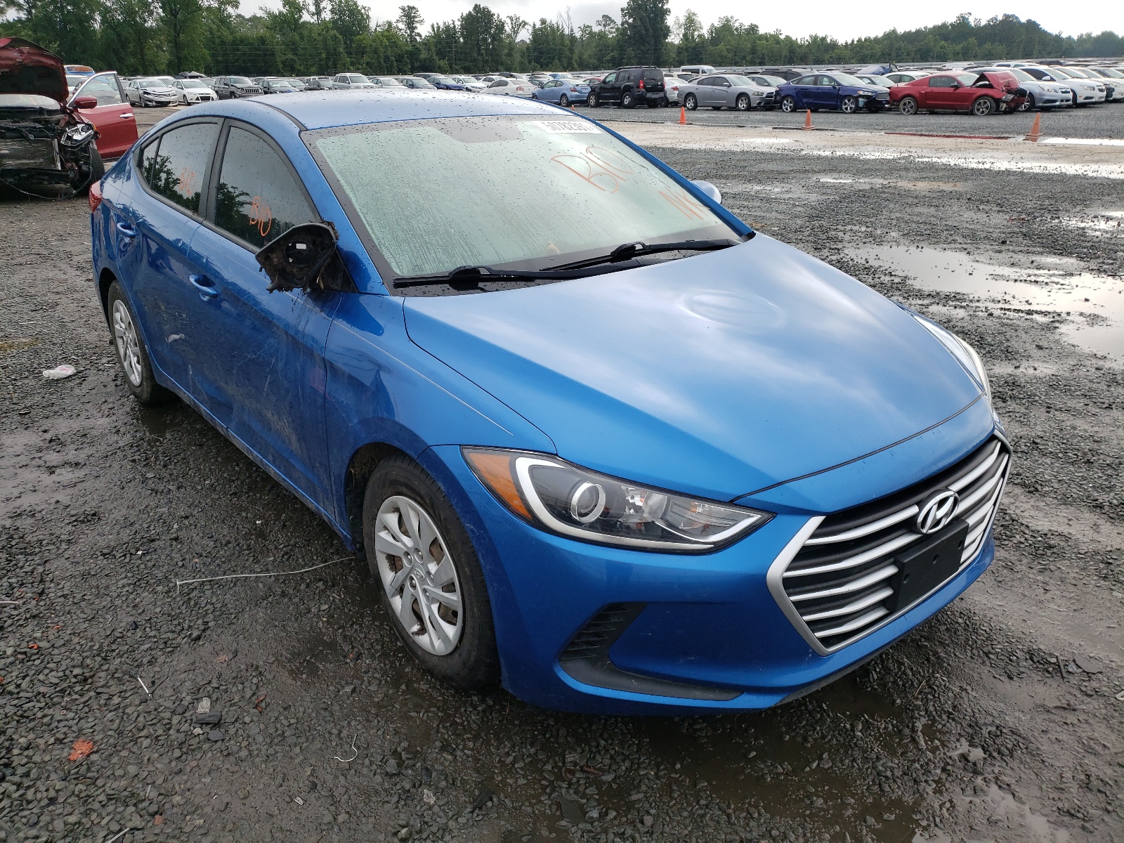 HYUNDAI ELANTRA SE 2017 with VIN 5NPD74LF6HH208144 - Photo from auction