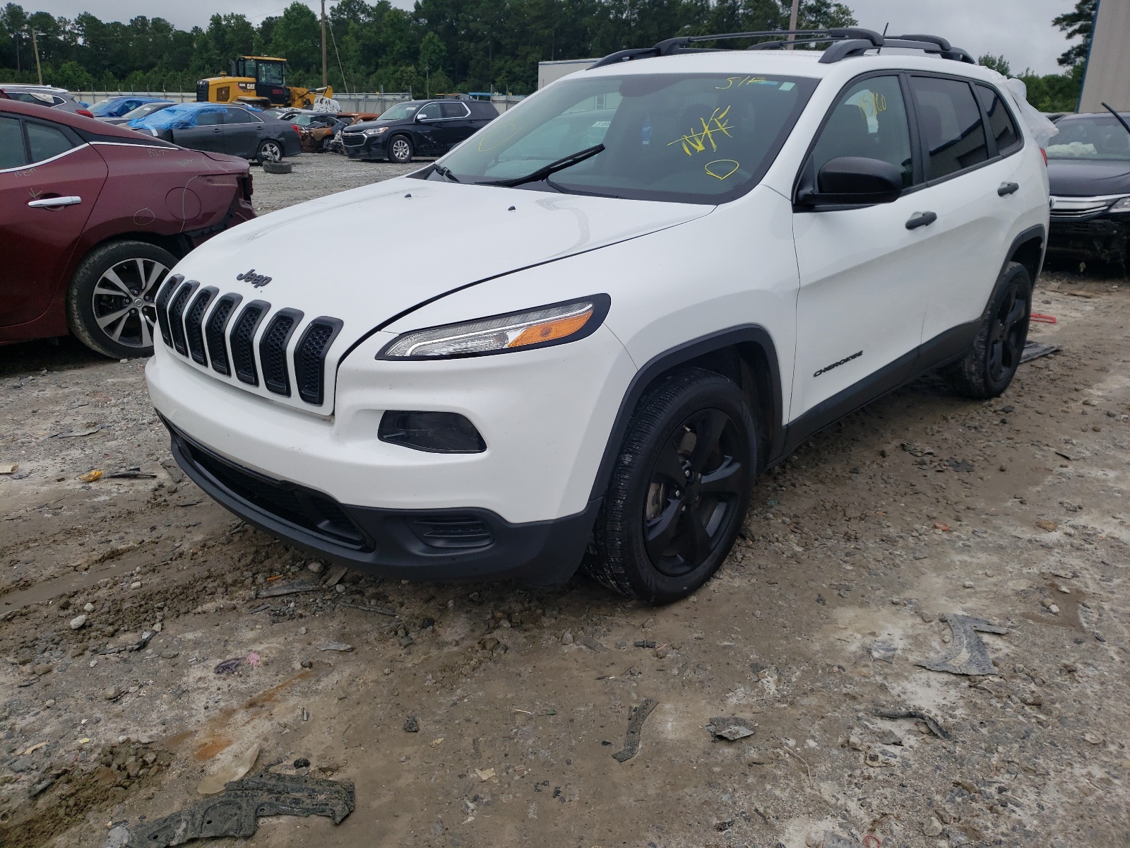 Photo 2 from auction – 2017 JEEP CHEROKEE S with VIN 1C4PJLAB8HW661426