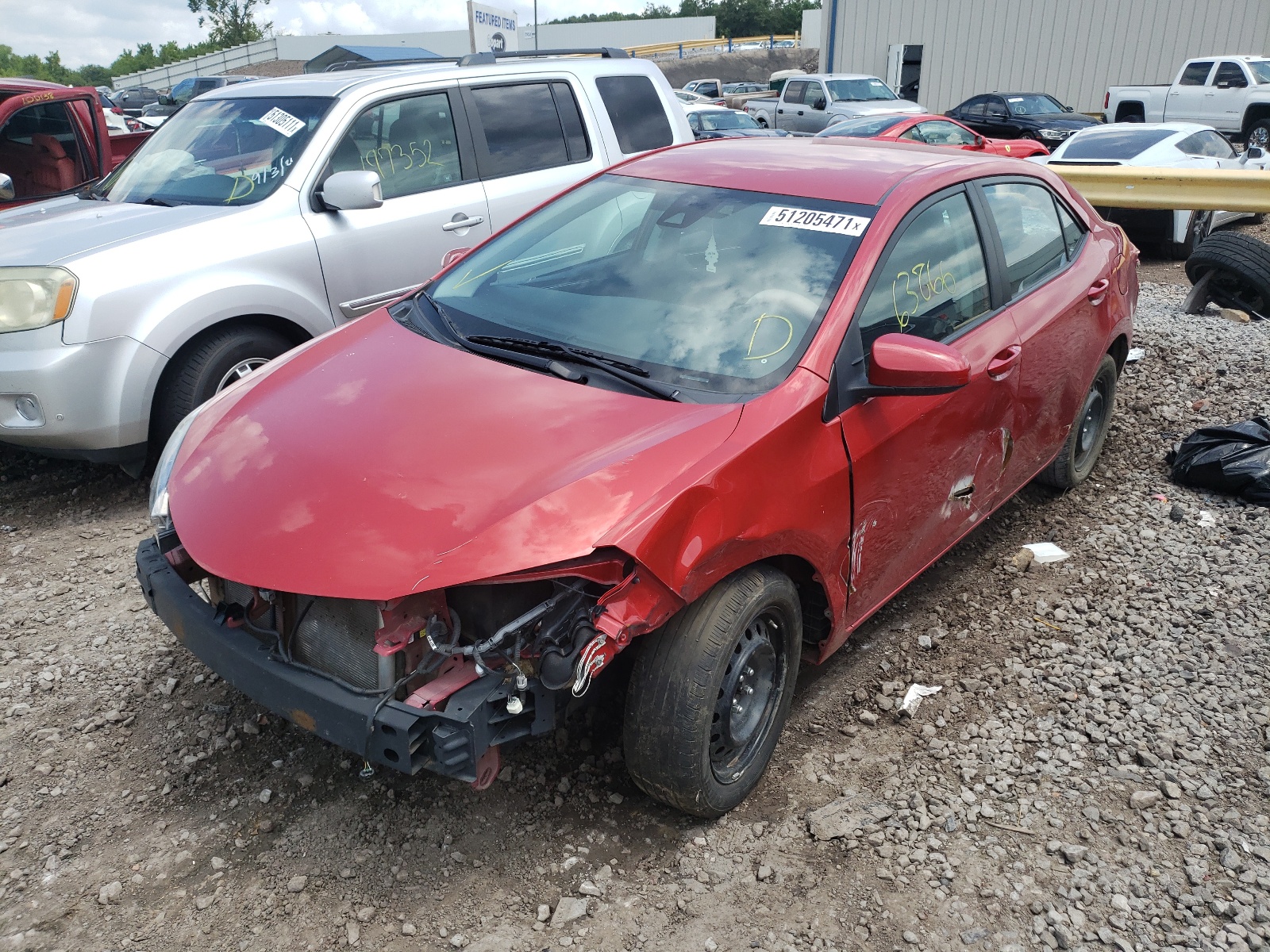 Photo 2 from auction – 2019 TOYOTA COROLLA L with VIN 5YFBURHE1KP869099