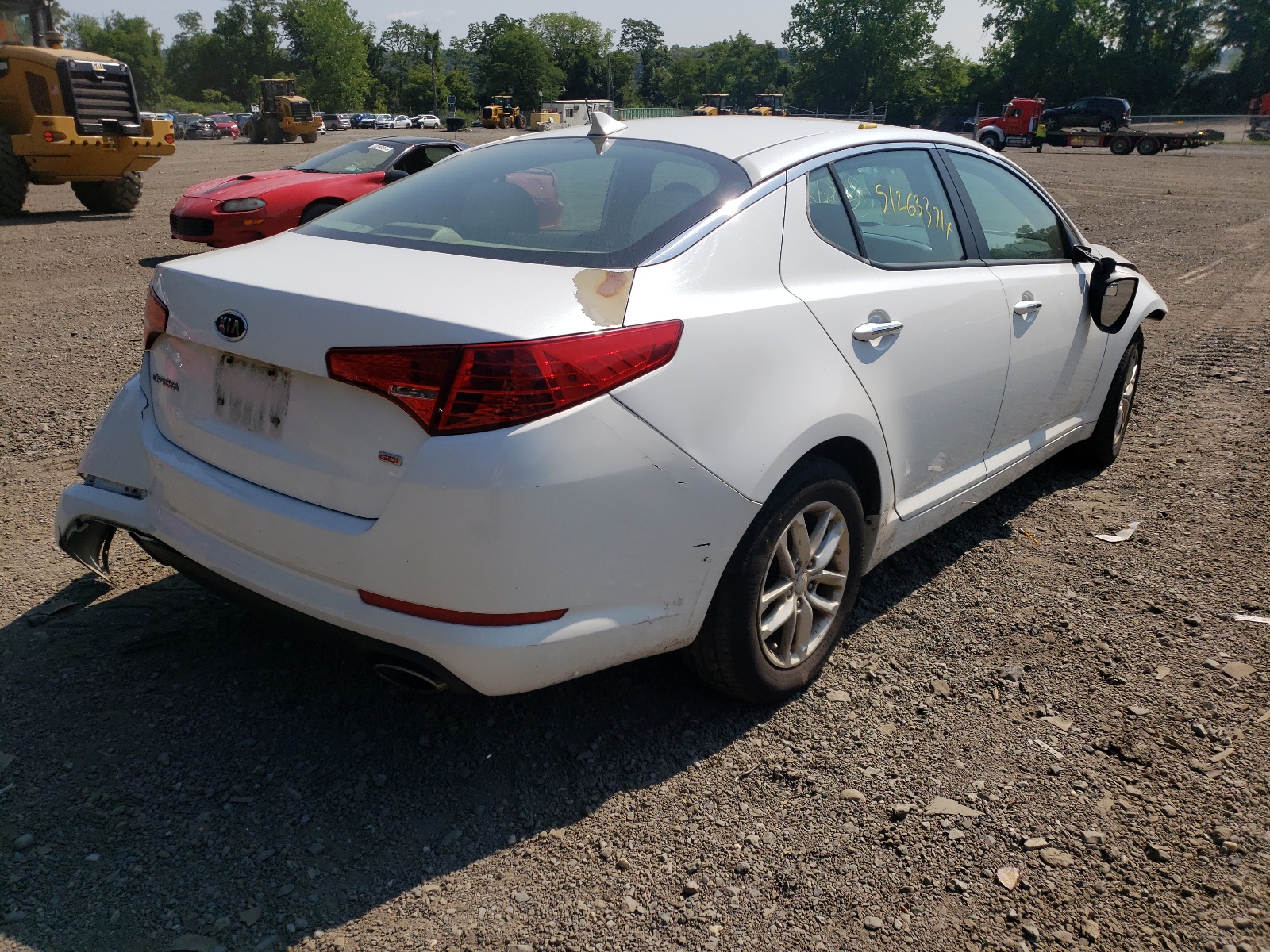 Photo 4 from auction – 2012 KIA OPTIMA LX with VIN 5XXGM4A78CG008386