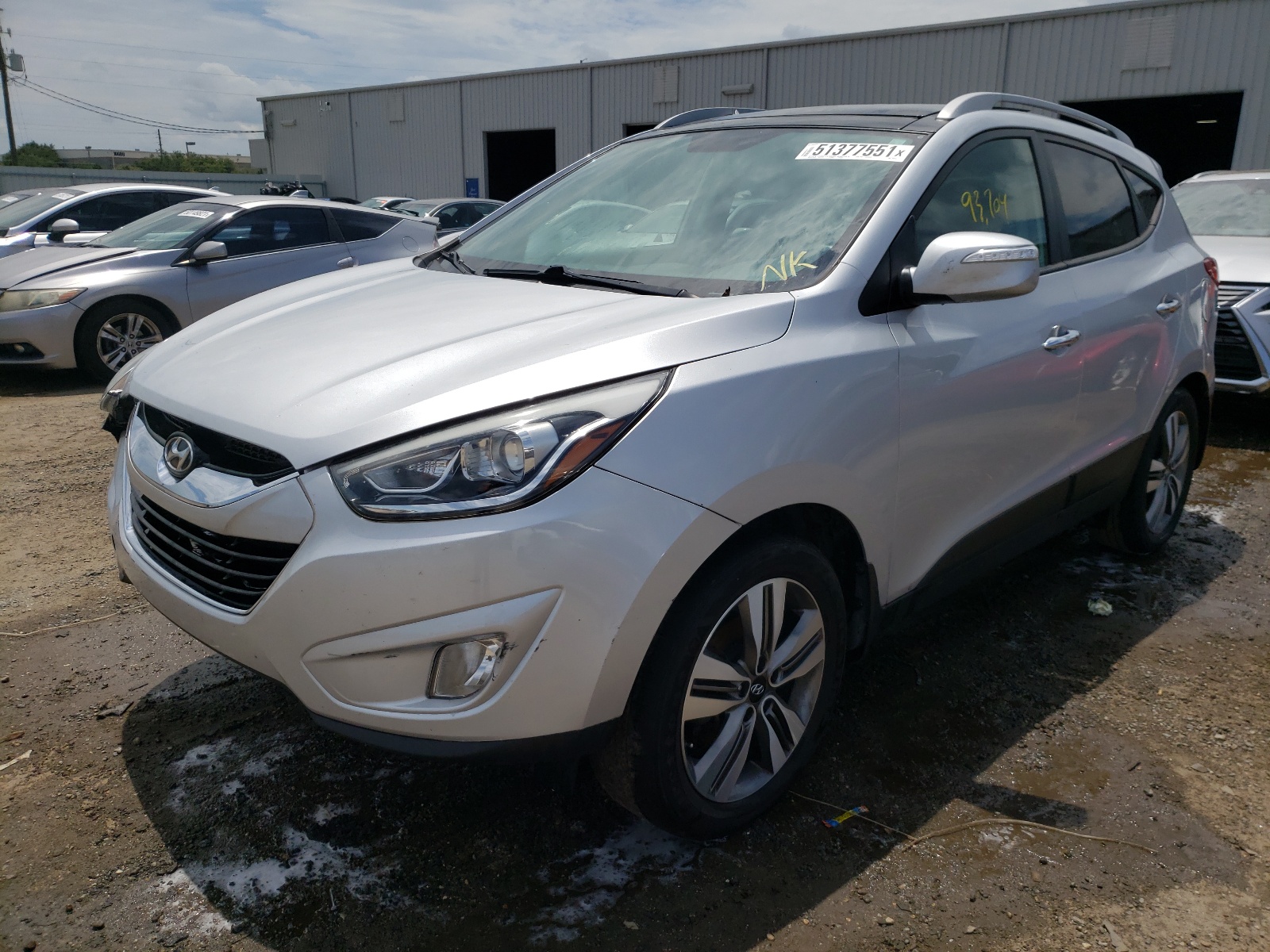 Photo 2 from auction – 2014 HYUNDAI TUCSON GLS with VIN KM8JUCAG2EU938745