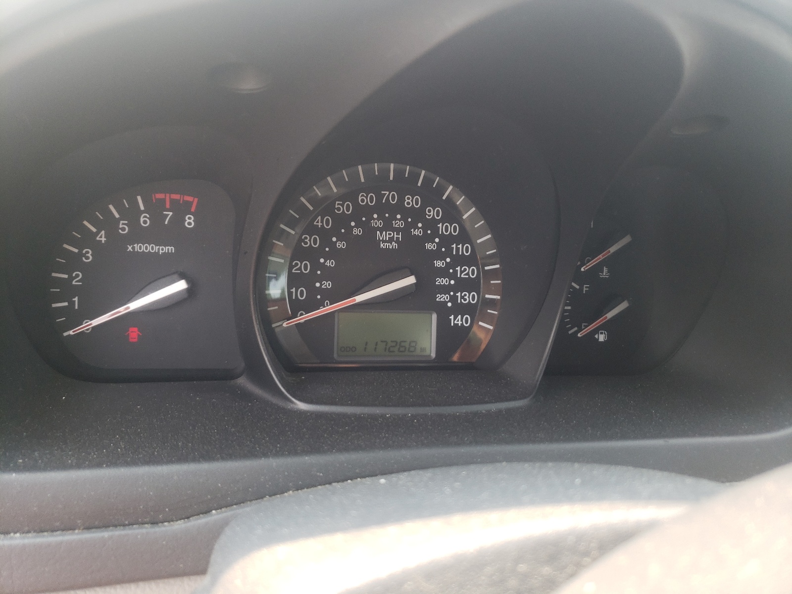 صورة رقم 8 من المزاد - 2008 KIA SPECTRA EX مع VIN KNAFE121385536492