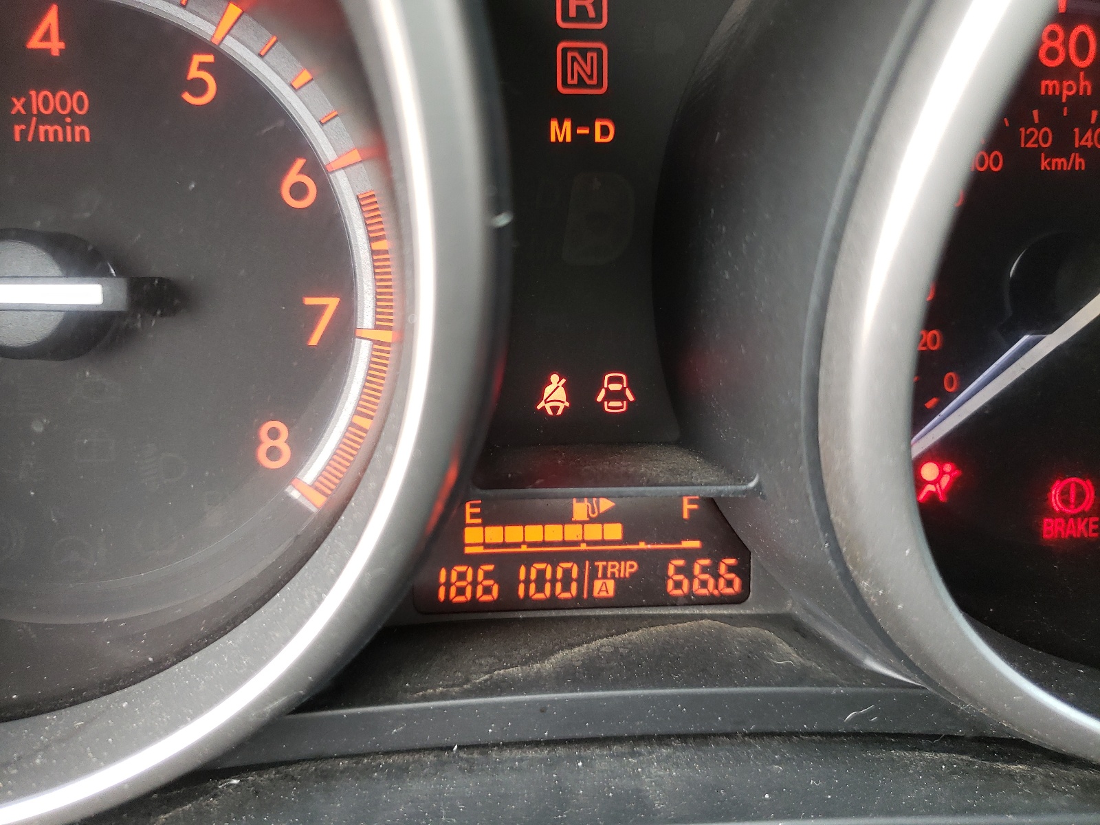 Photo 8 from auction – 2010 MAZDA 3 S with VIN JM1BL1H56A1331165