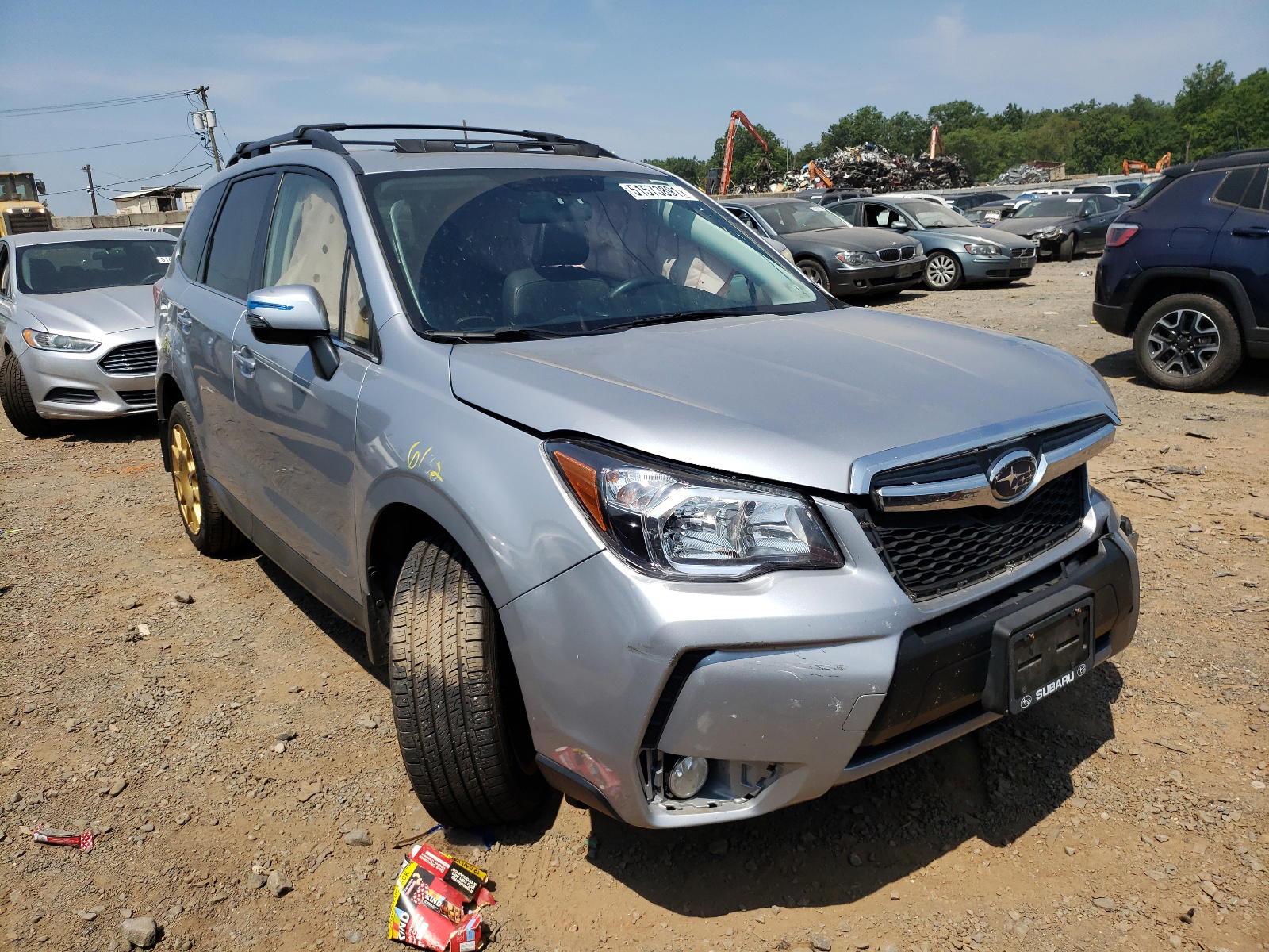 SUBARU FORESTER 2 2014 with VIN JF2SJGMC6EH537582 - Photo from auction