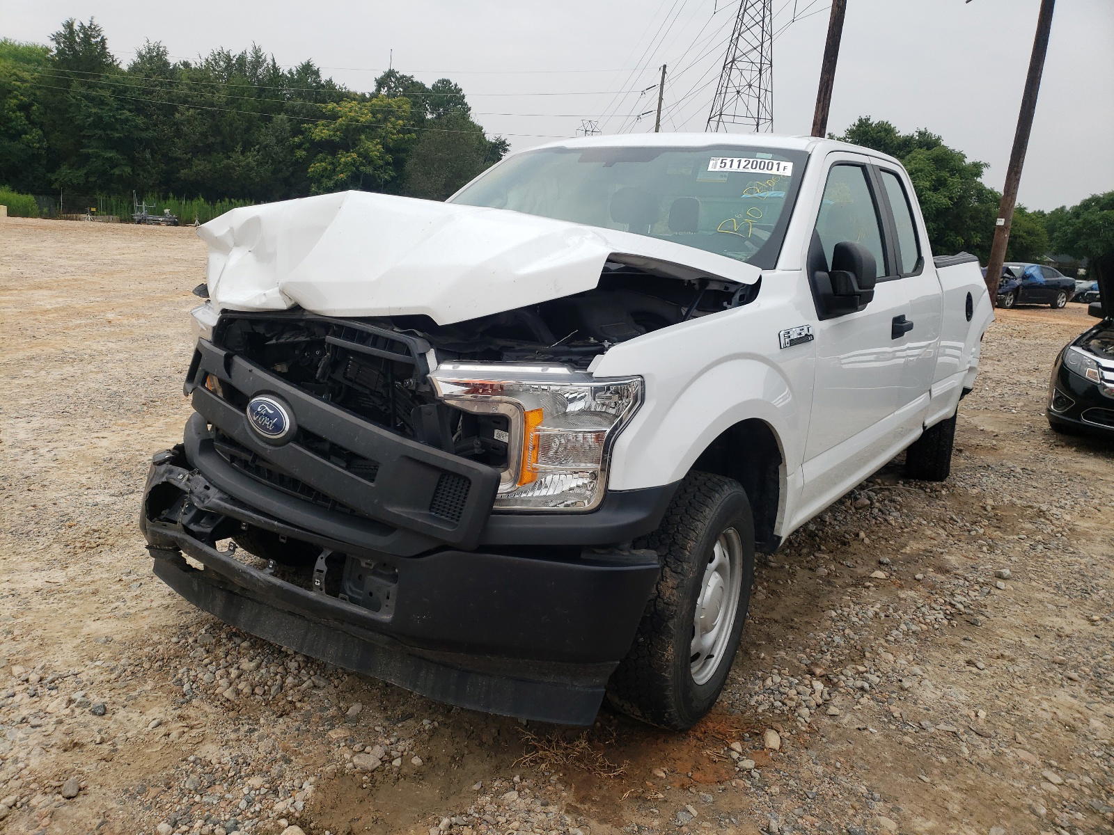 Photo 2 from auction – 2018 FORD F150 SUPER with VIN 1FTEX1CB5JFD18246