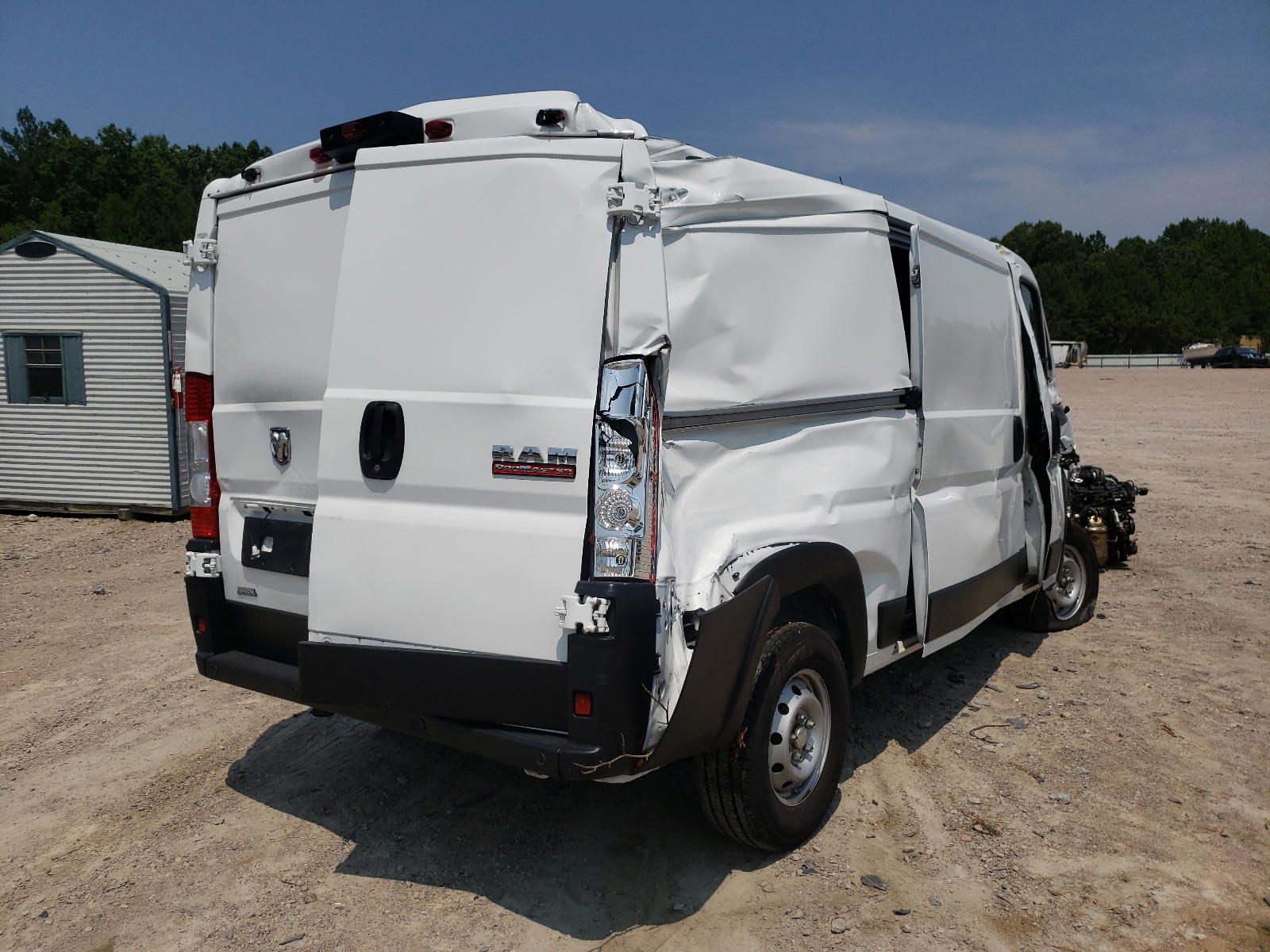 Photo 4 from auction – 2020 RAM PROMASTER with VIN 3C6TRVVG6LE110656