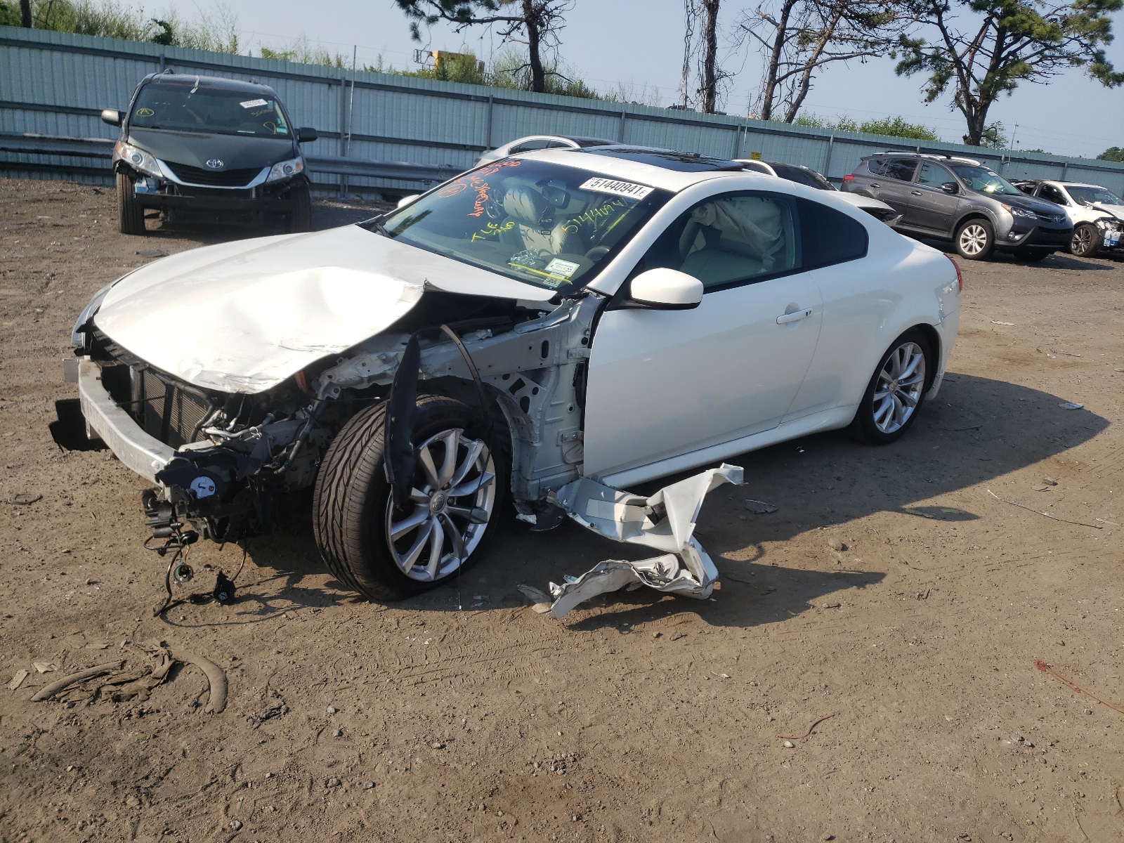 Photo 2 from auction – 2012 INFINITI G37 with VIN JN1CV6EL1CM471059