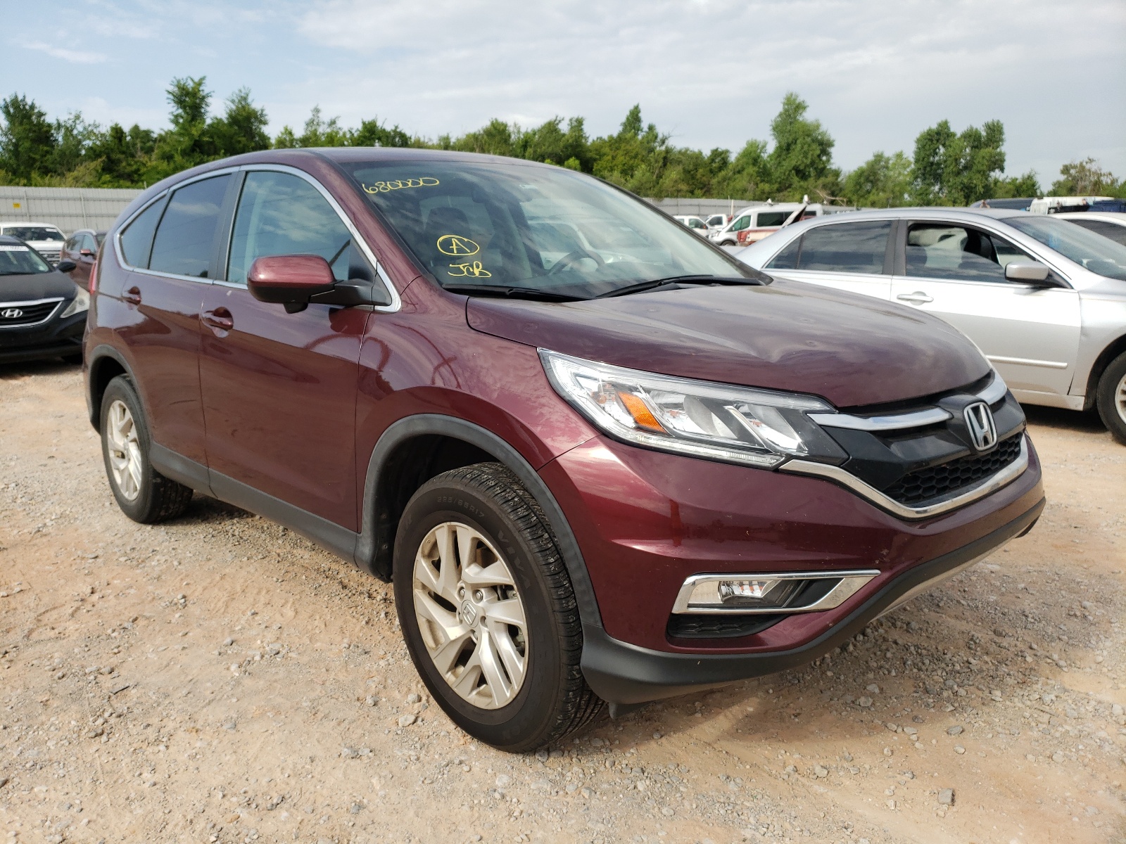 Photo 1 from auction – 2016 HONDA CR-V EX with VIN 2HKRM4H50GH680000