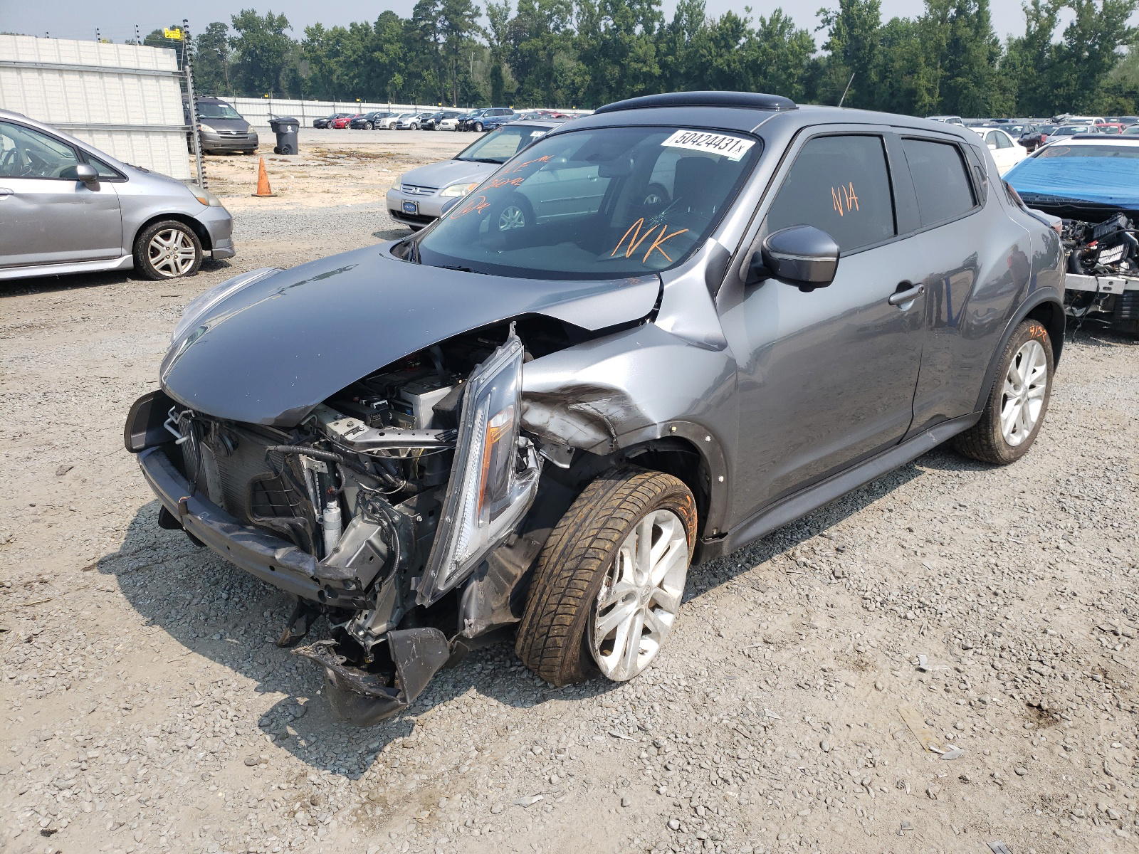 Photo 2 from auction – 2015 NISSAN JUKE S with VIN JN8AF5MR8FT500458