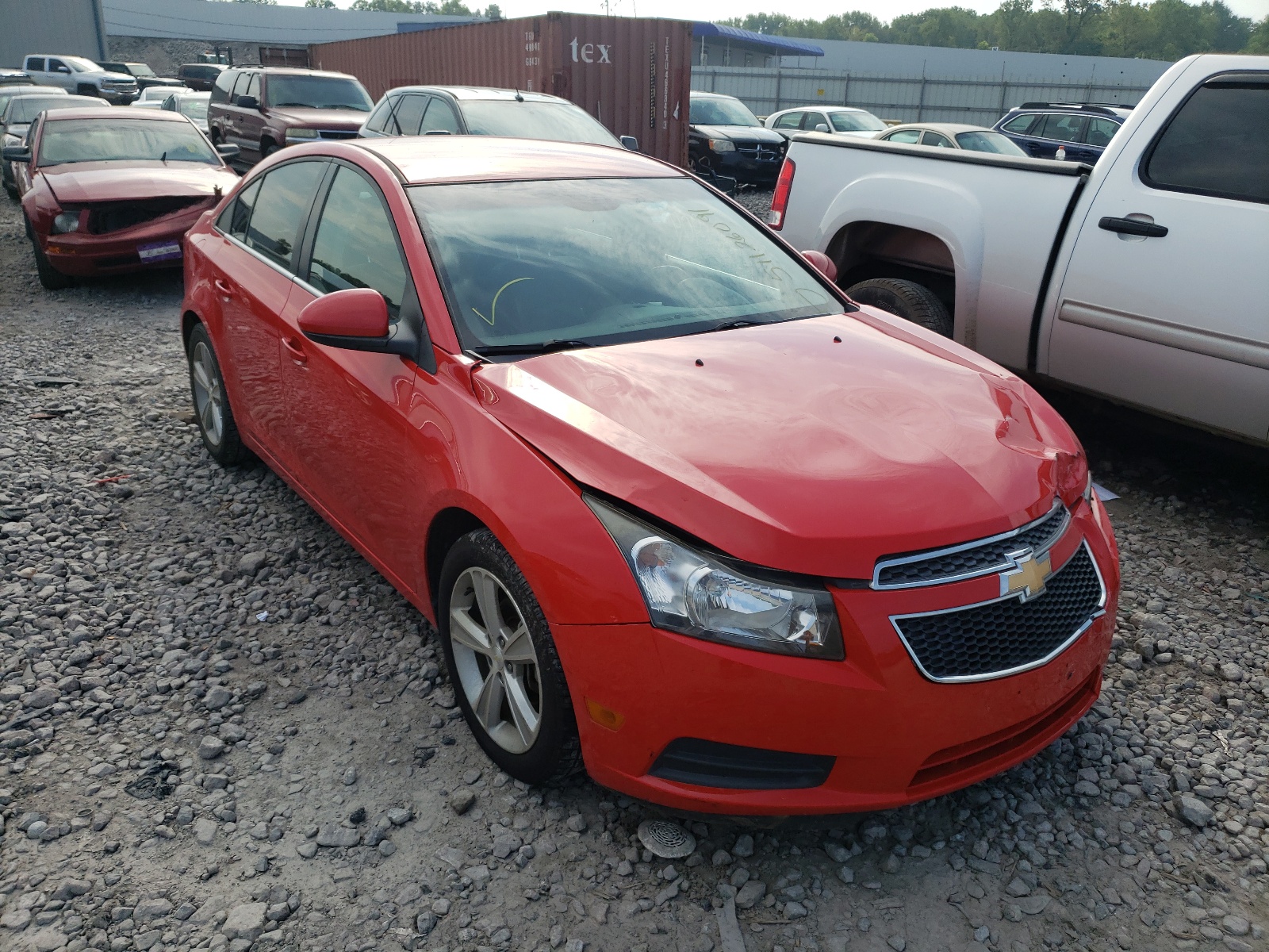 CHEVROLET CRUZE LT 2014 with VIN 1G1PE5SB4E7391043 - Photo from auction