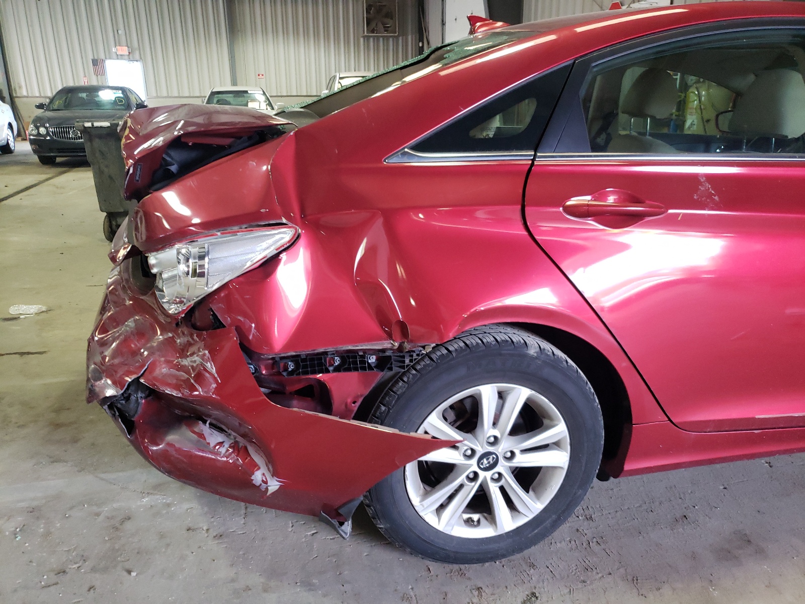 Photo 9 from auction – 2012 HYUNDAI SONATA GLS with VIN 5NPEB4AC6CH441543