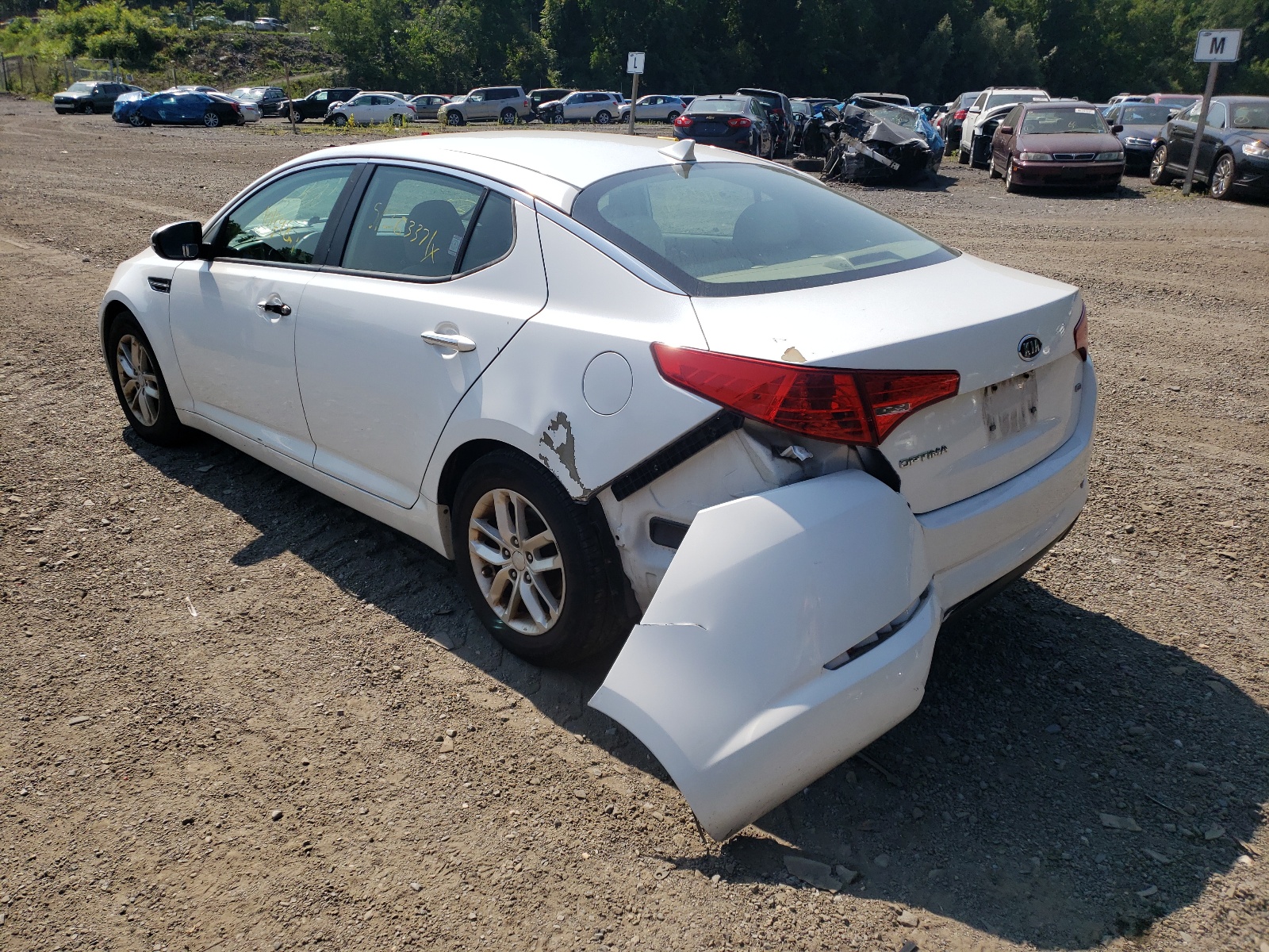 Photo 3 from auction – 2012 KIA OPTIMA LX with VIN 5XXGM4A78CG008386