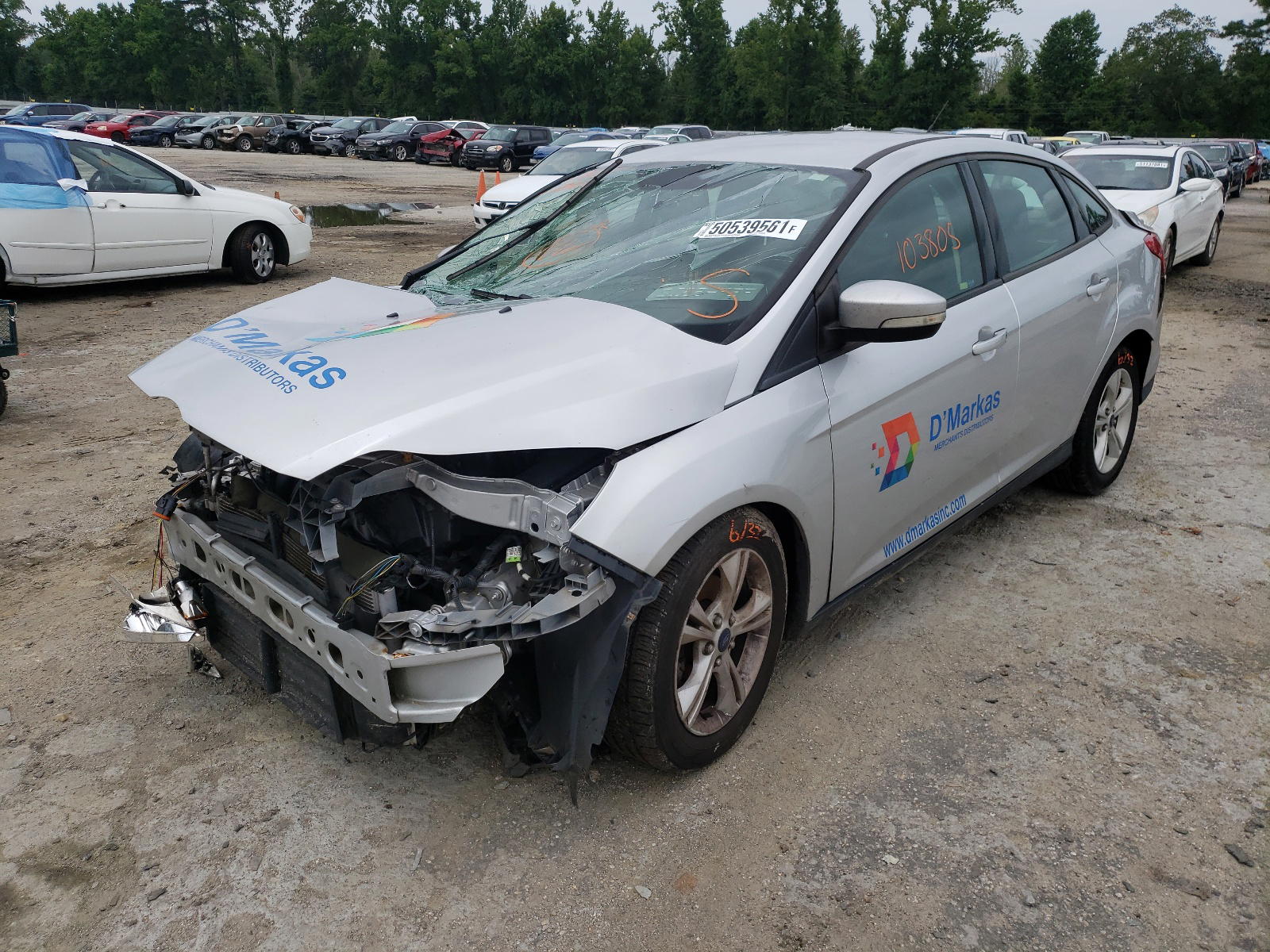 Photo 2 from auction – 2014 FORD FOCUS SE with VIN 1FADP3F28EL434752