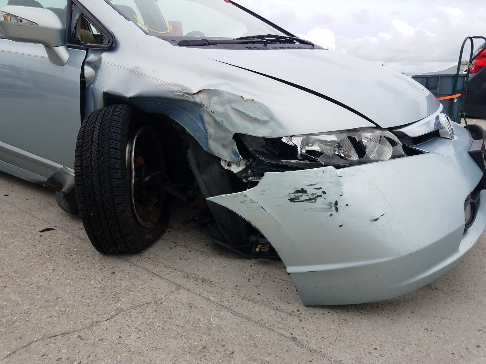 Photo 9 from auction – 2008 HONDA CIVIC HYBR with VIN JHMFA36258S004397