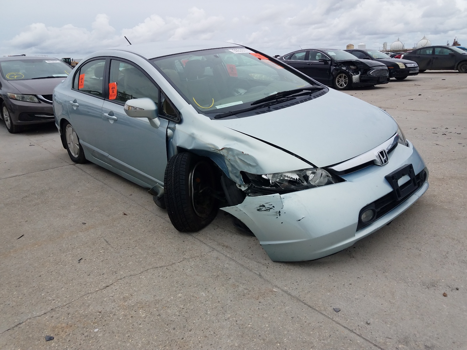 HONDA CIVIC HYBR 2008 with VIN JHMFA36258S004397 - Photo from auction