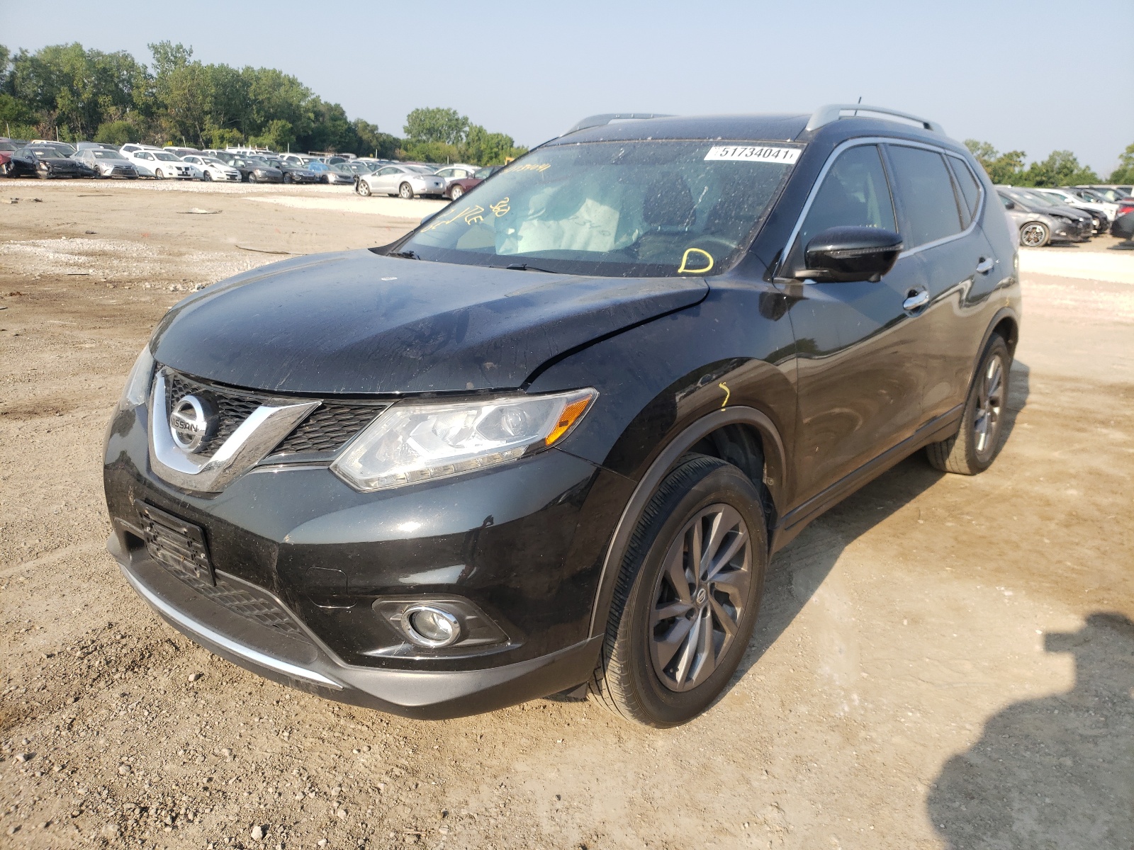 Photo 2 from auction – 2016 NISSAN ROGUE S with VIN 5N1AT2MV7GC919396