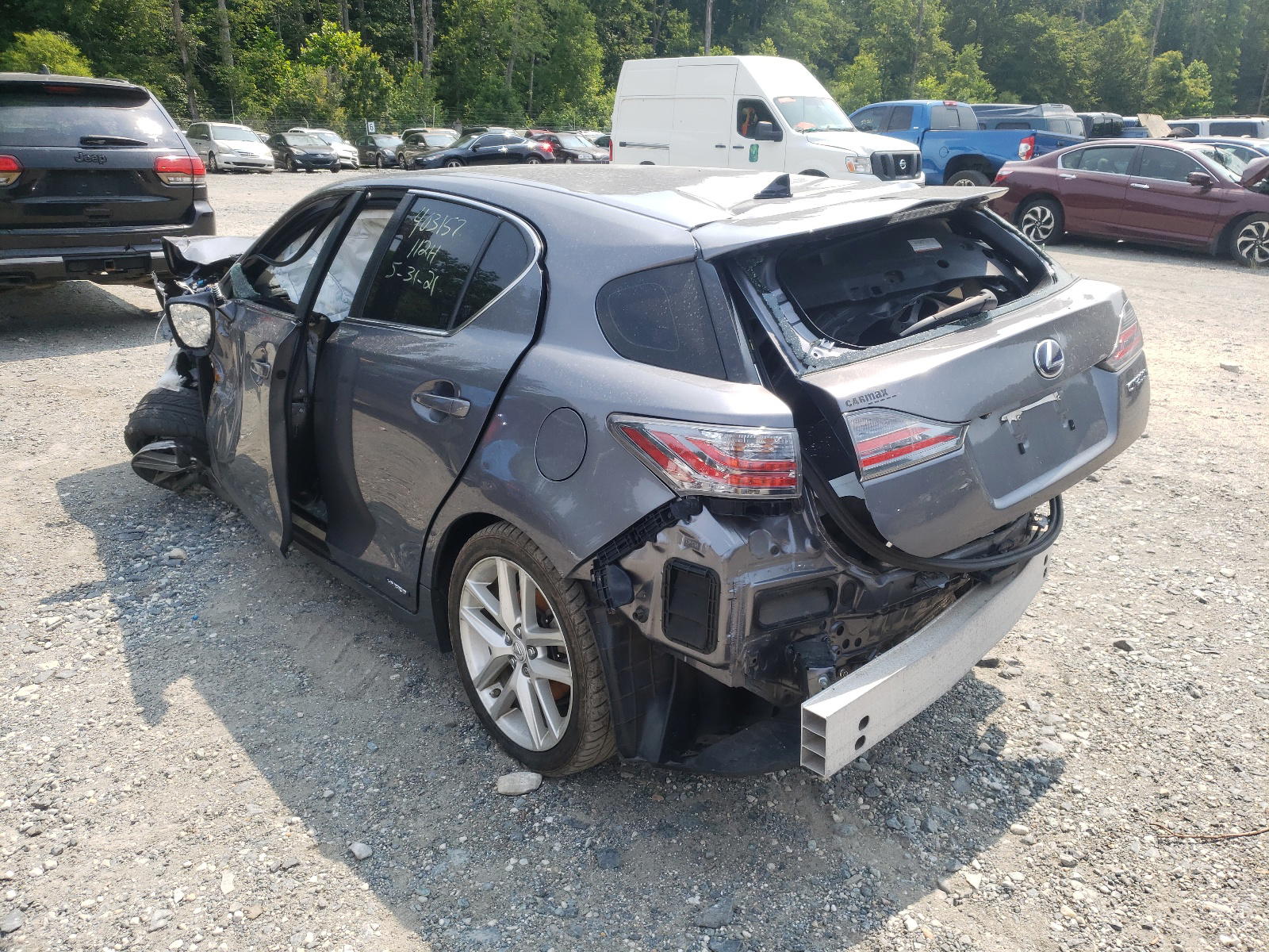 Photo 3 from auction – 2015 LEXUS CT 200 with VIN JTHKD5BH1F2224676