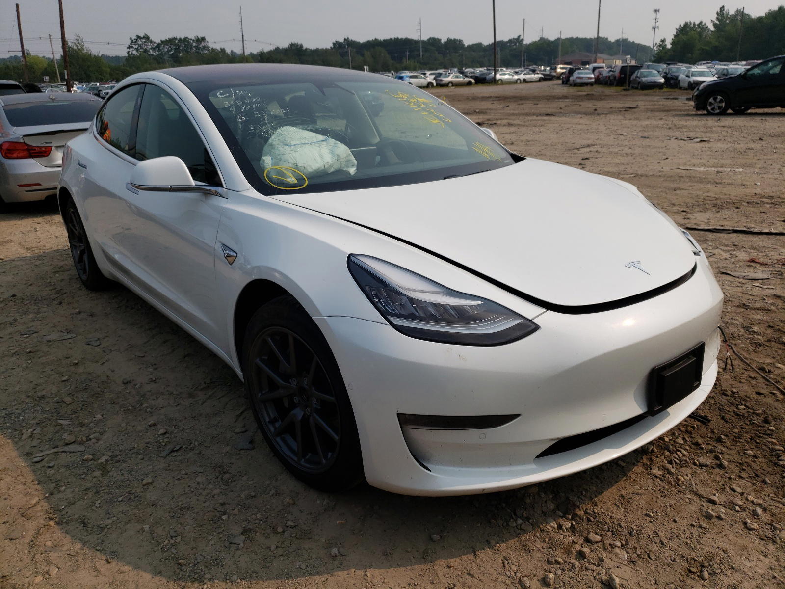 TESLA MODEL 3 2020 with VIN 5YJ3E1EB2LF786971 - Photo from auction