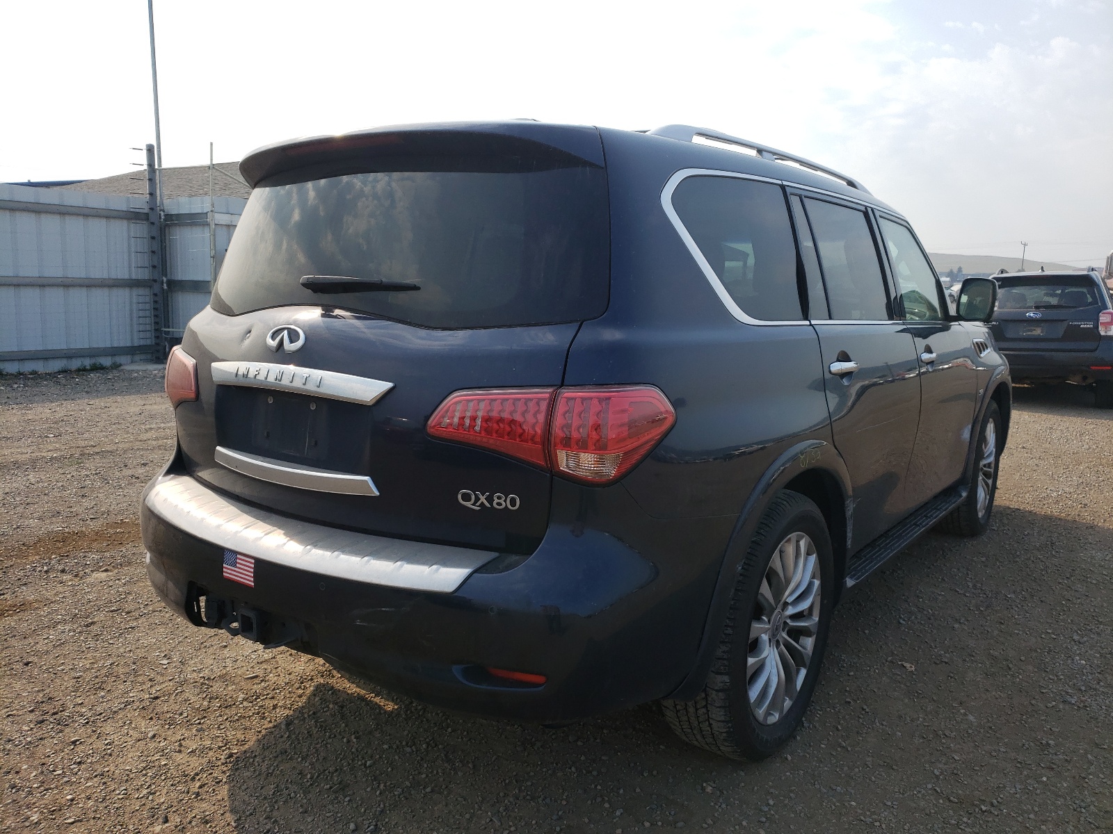 Photo 4 from auction – 2015 INFINITI QX80 with VIN JN8AZ2ND3F9770512