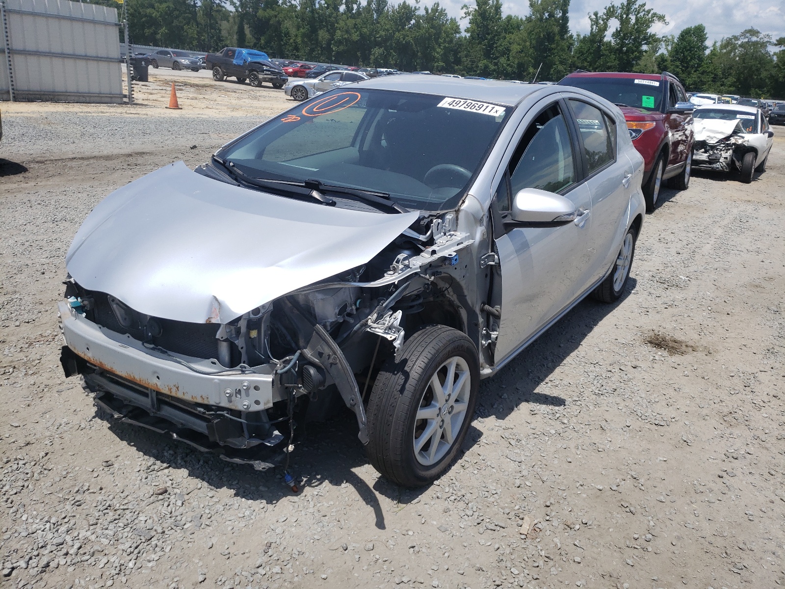 Photo 2 from auction – 2012 TOYOTA PRIUS C with VIN JTDKDTB35C1501860