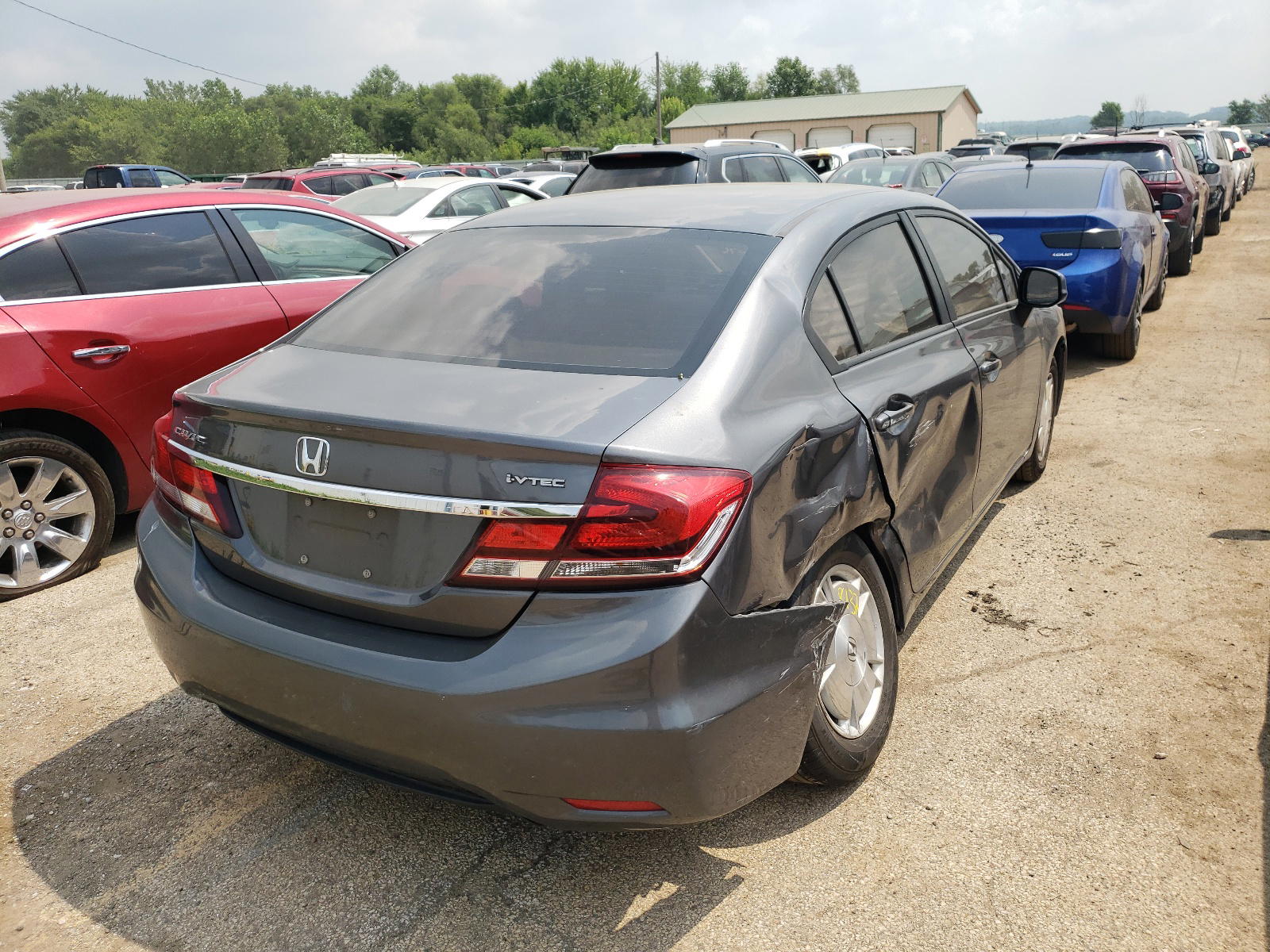 Photo 4 from auction – 2013 HONDA CIVIC with VIN 19XFB2F59DE058396