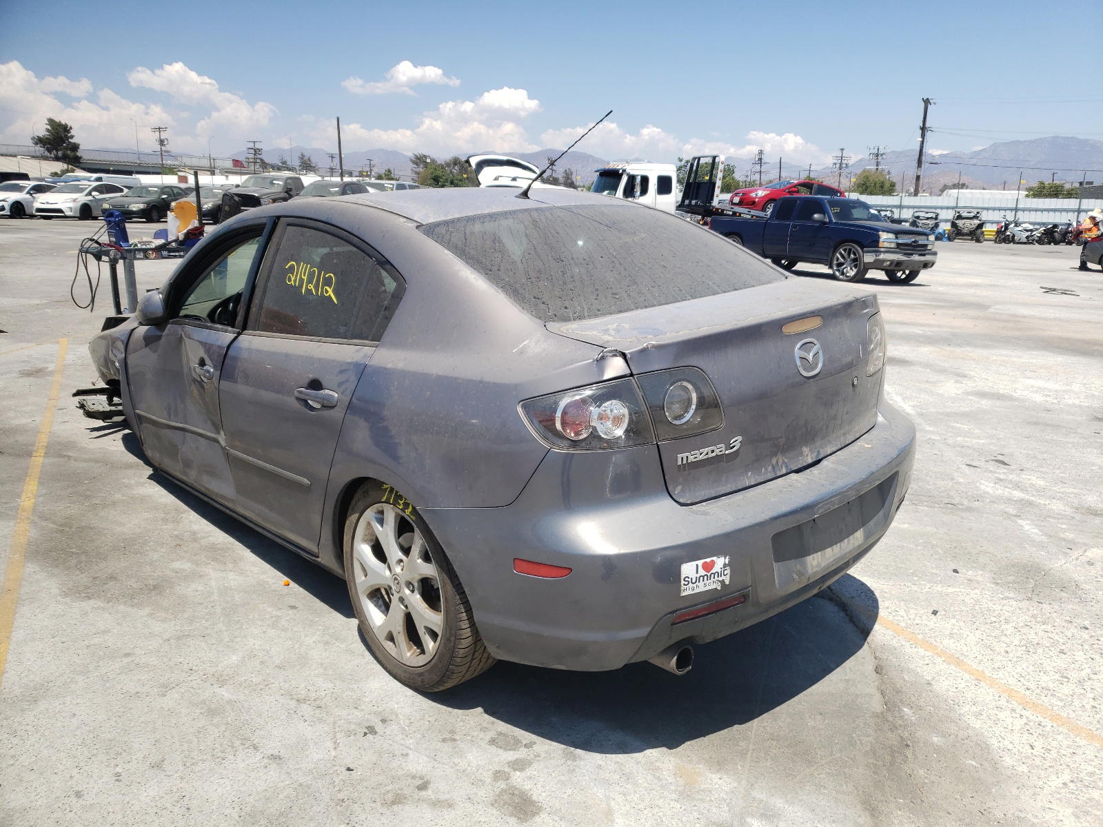 Photo 3 from auction – 2009 MAZDA 3 I with VIN JM1BK32G791190451