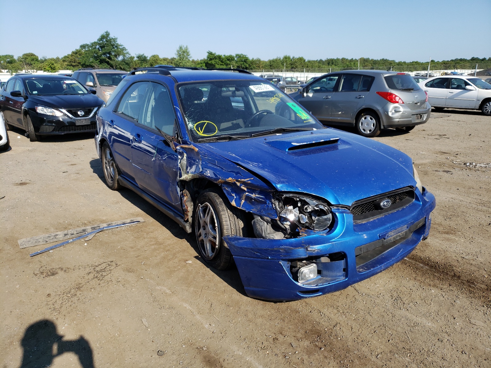 Photo 1 from auction – 2004 SUBARU IMPREZA WR with VIN JF1GG29634G813476