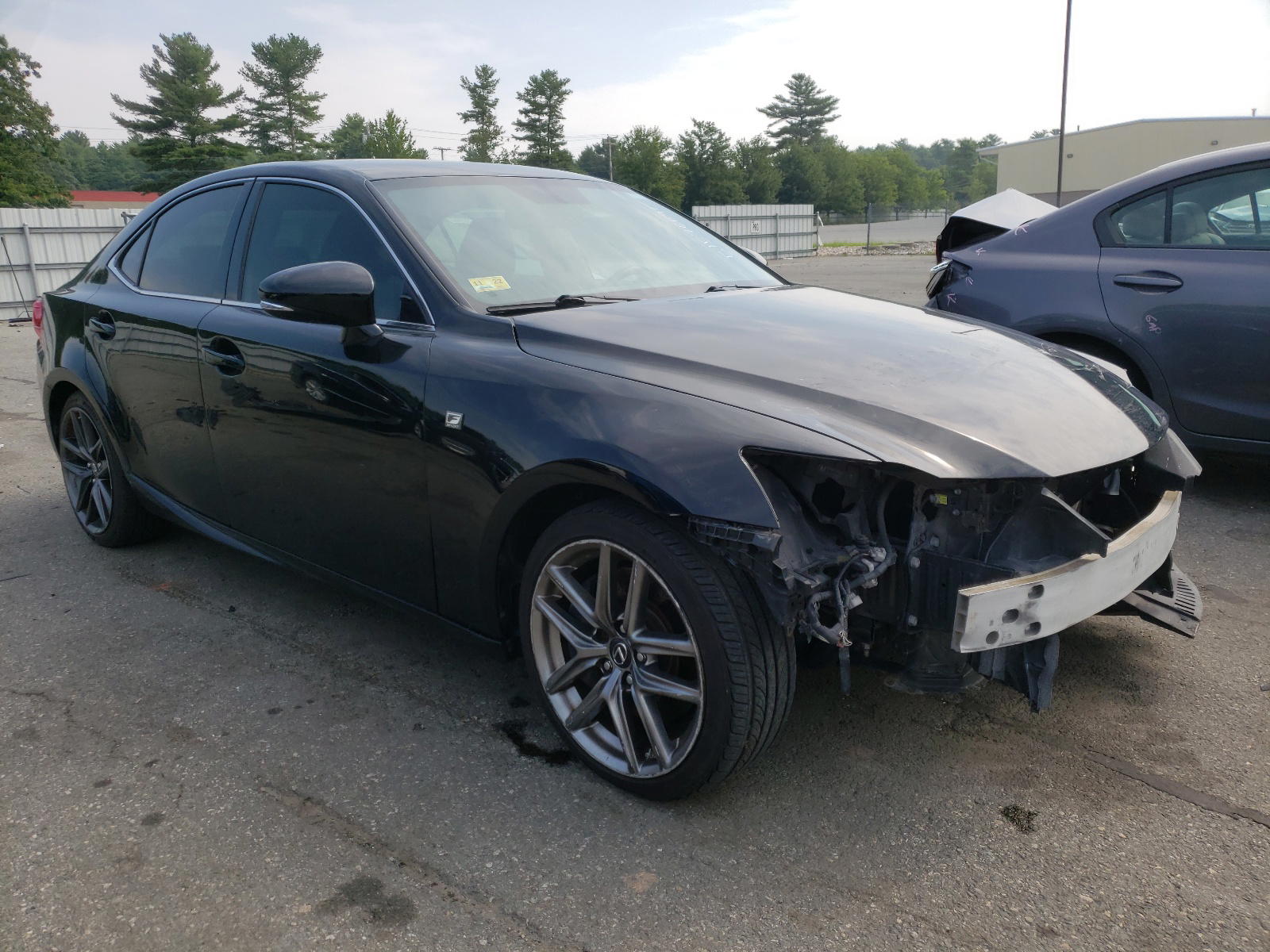 LEXUS IS 350 2014 with VIN JTHCE1D28E5000918 - Photo from auction