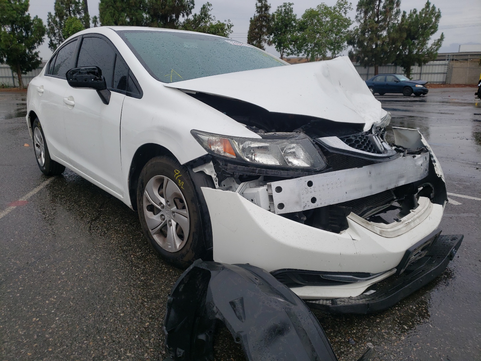HONDA CIVIC LX 2015 with VIN 19XFB2F5XFE276009 - Photo from auction